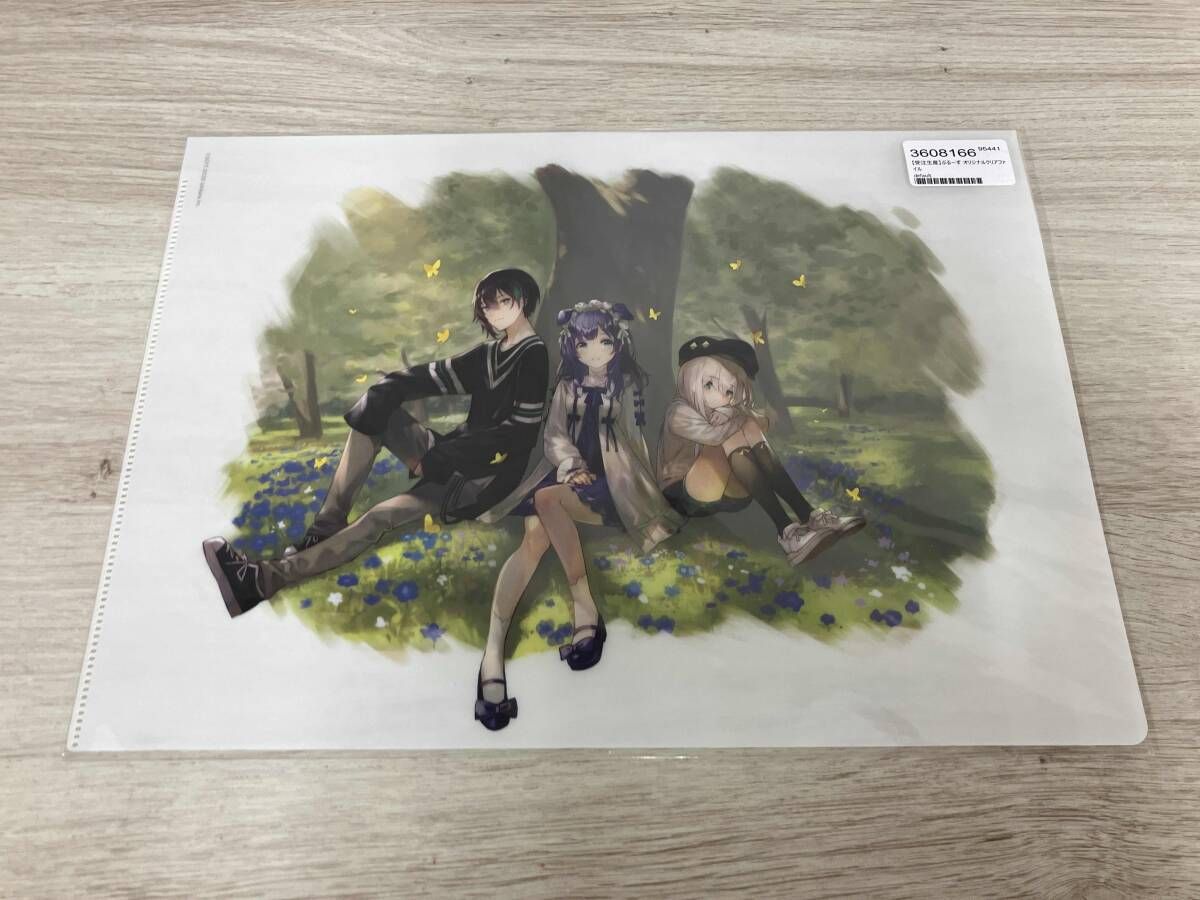 にじさんじ ぶるーず クリアファイル 黛灰 相羽ういは アルス・アルマル にじさんじ ぶるーず 1周年 クリアファイル 黛灰 アルス・アルマル