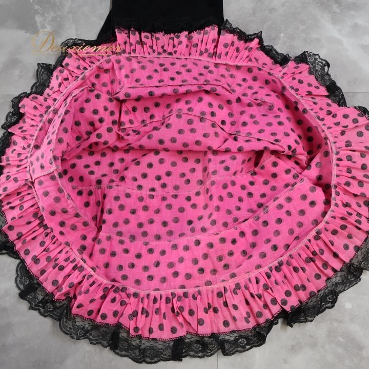 【フラメンコ衣装】ピンク ワンピース ドレス ボランテ フリル 軽い 薄い 花柄 フラメンコ衣装】ピンク ワンピース ドレス ボランテ フリル 軽い 薄い