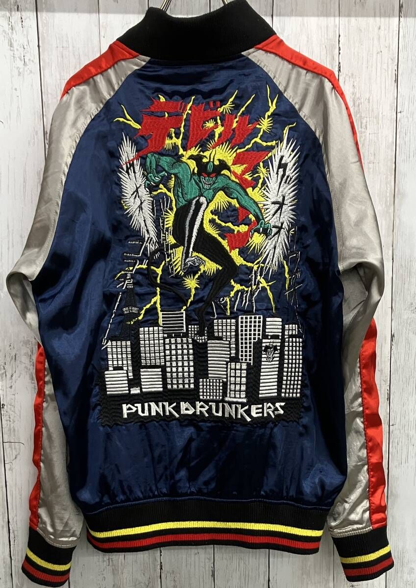 PUNK DRUNKERS × DEVILMAN スカジャン パンクドランカーズ デビルマン