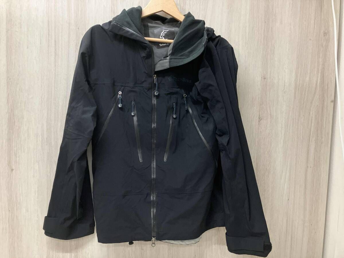 Teton Bros. ブラックマウンテンパーカー Teton Bros マウンテンパーカー S ブラック - メルカリ