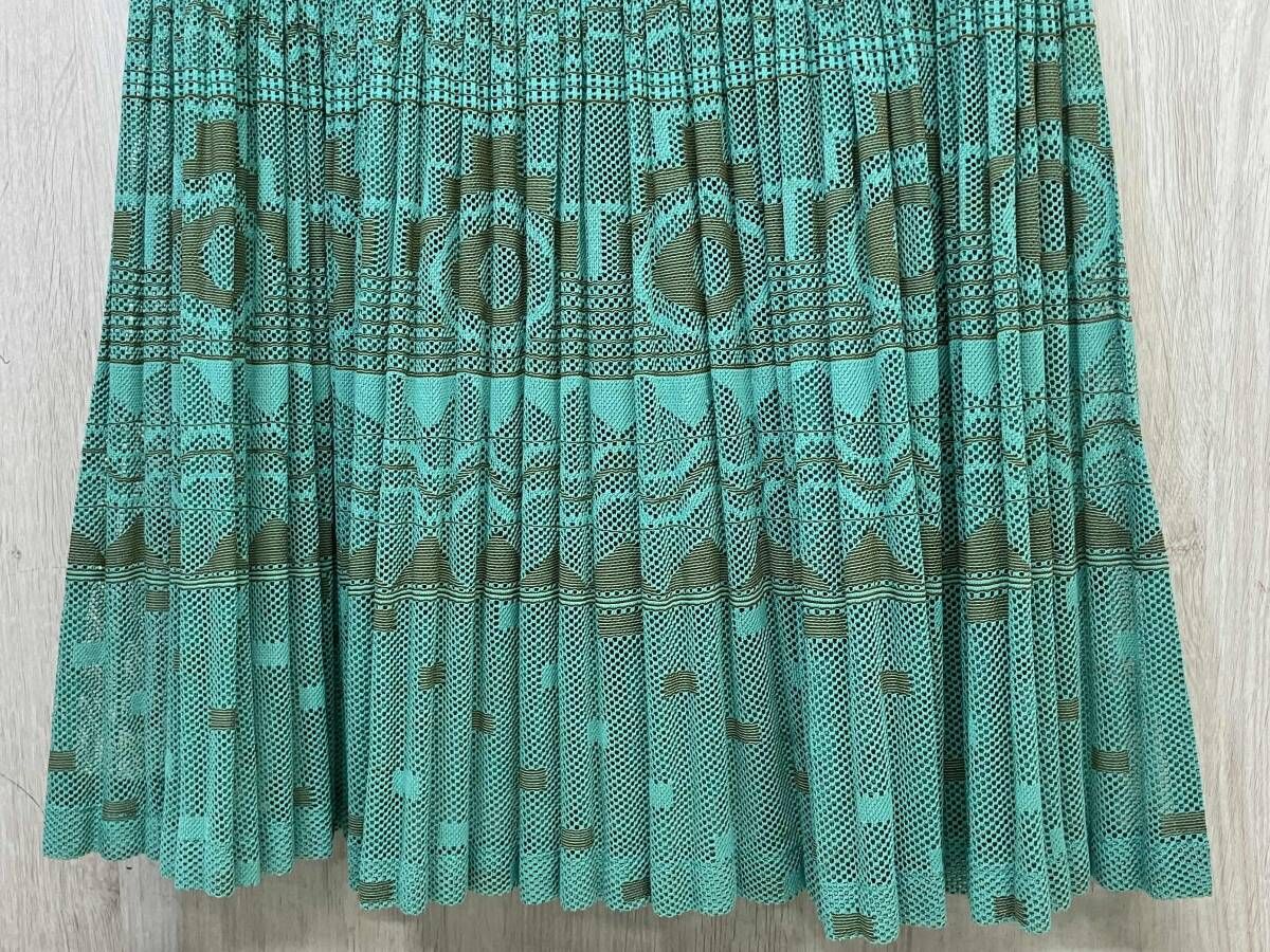 PLEATS PLEASE ISSEY MIYAKE PP61-JG674 メッシュ ロング スカート