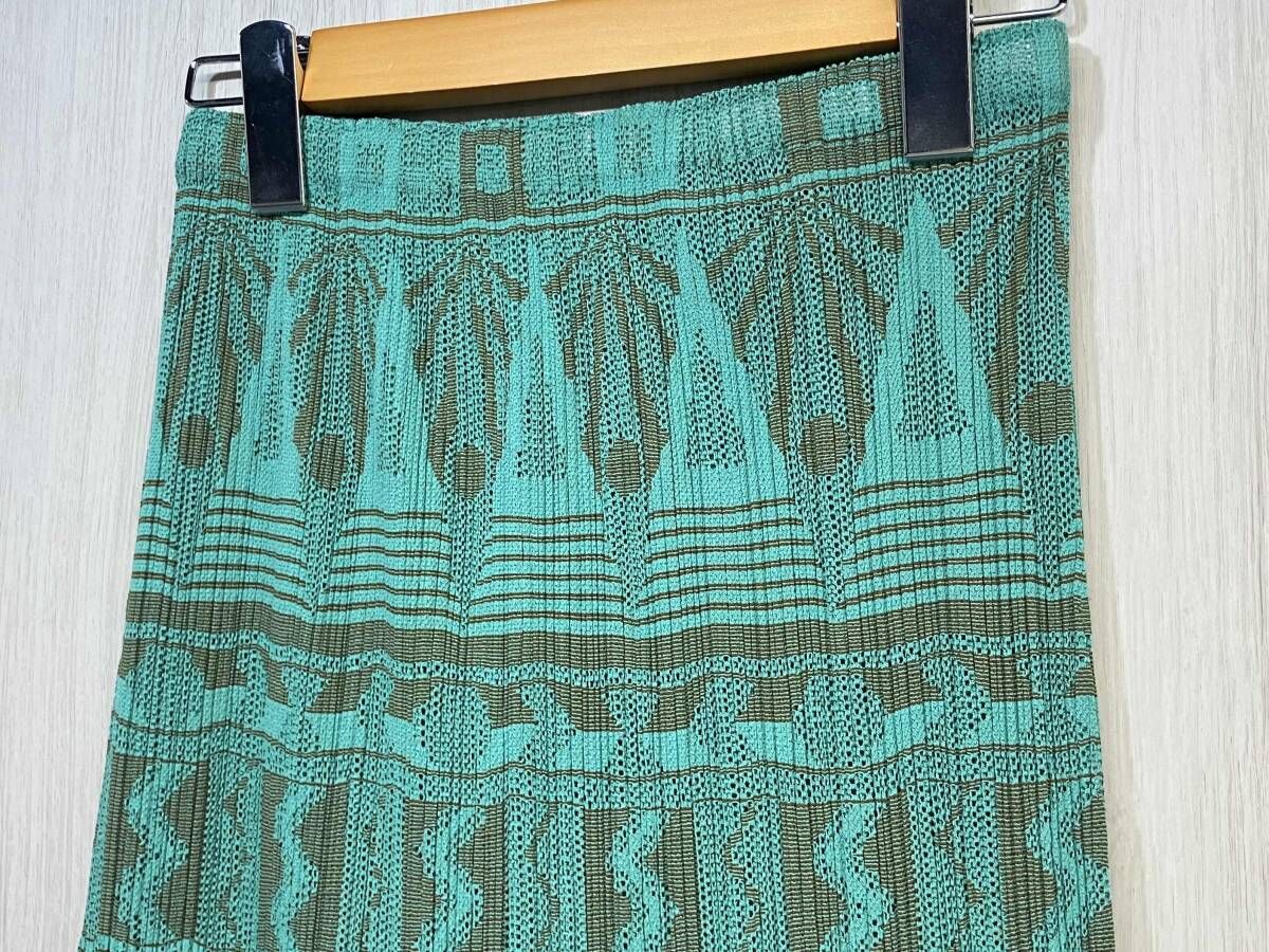 PLEATS PLEASE ISSEY MIYAKE PP61-JG674 メッシュ ロング スカート