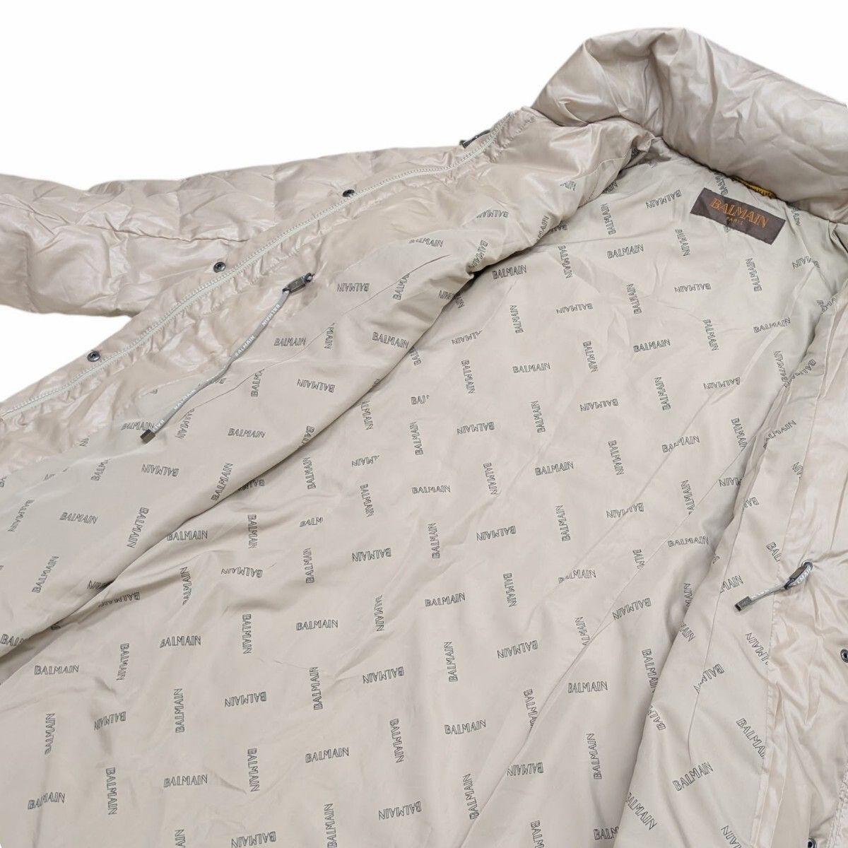22 BALMAIN PARIS バルマン ダウンコート ロングダウンジャケット