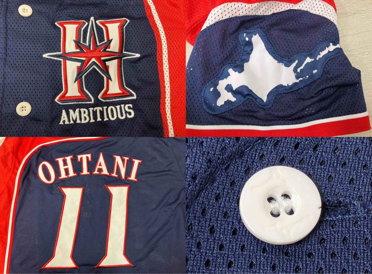 大谷翔平 AMBITIOUS北海道日本ハムファイターズ ユニフォーム Mサイズ