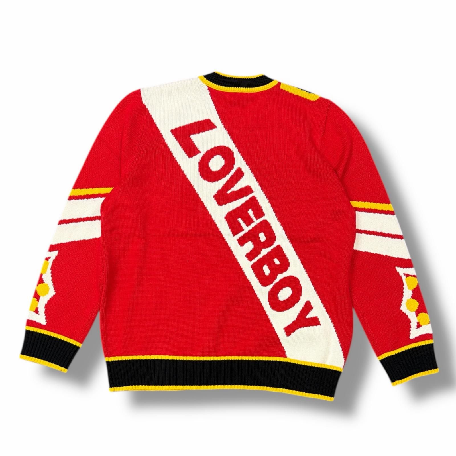 未使用 CHARLES JEFFREY LOVERBOY LOVERBOY LOGO JUMPER ロゴ