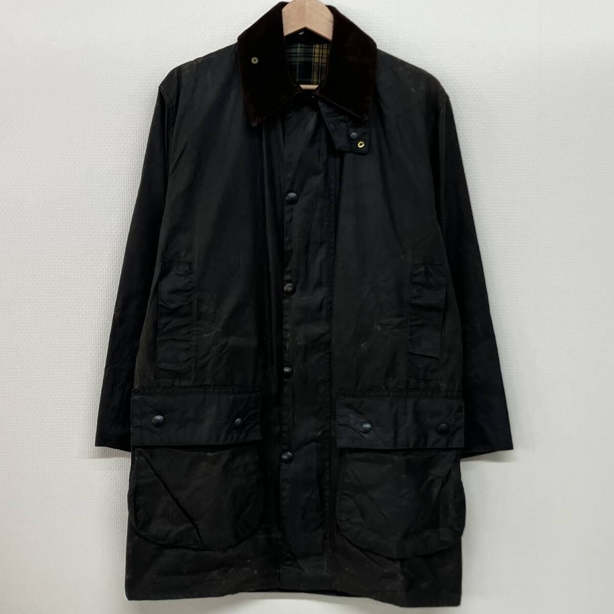 BARBOUR BORDER バブアー ボーダー ロングコート オイルジャケット