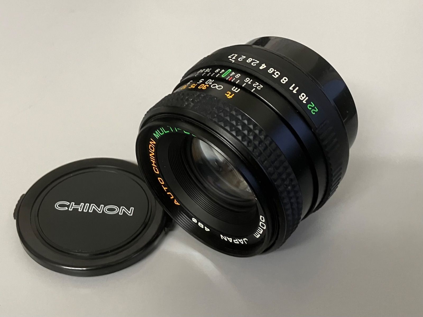 チノン AUTO CHINON MULTI COATED 50mm F1.7 ペンタックスKマウント