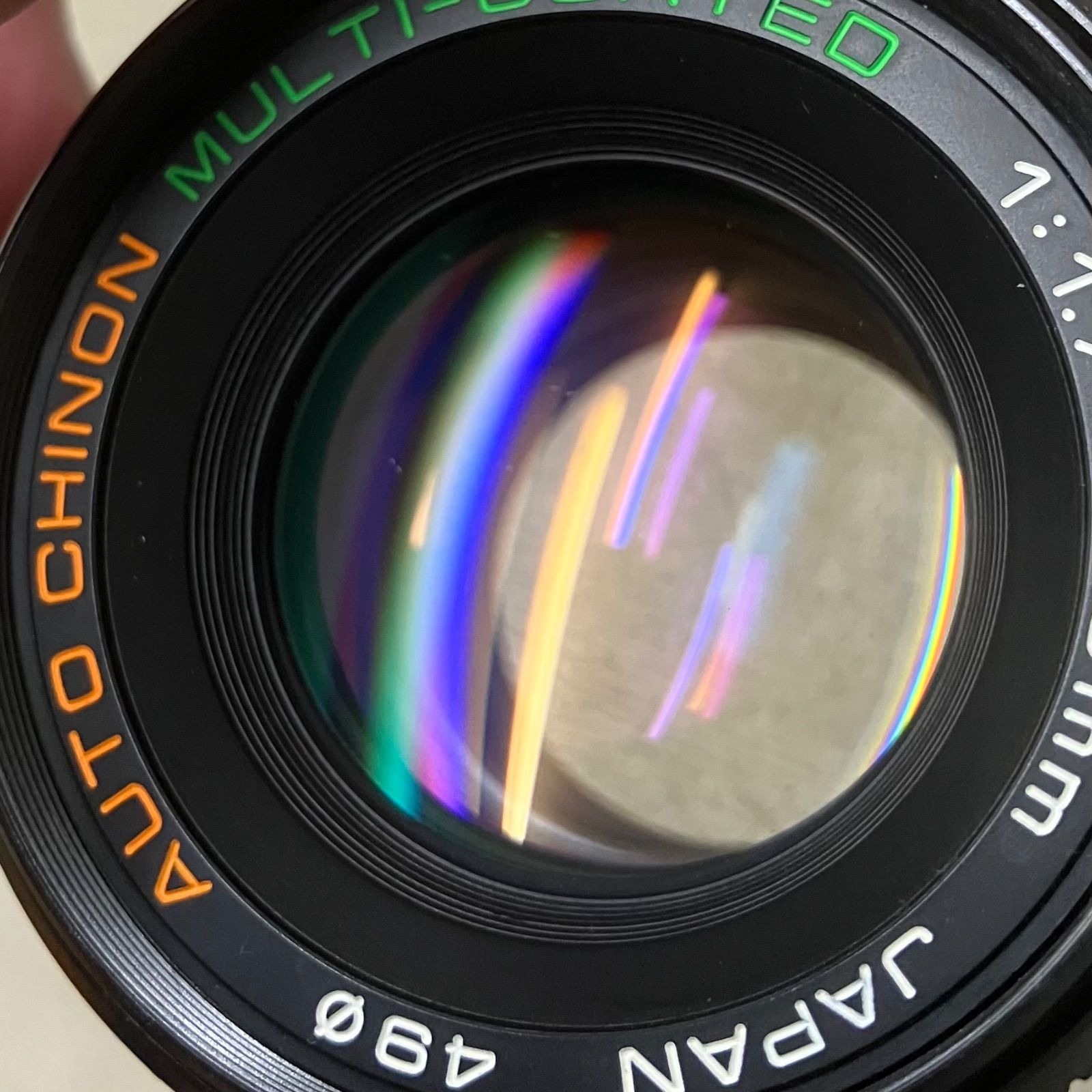 チノン AUTO CHINON MULTI COATED 50mm F1.7 ペンタックスKマウント
