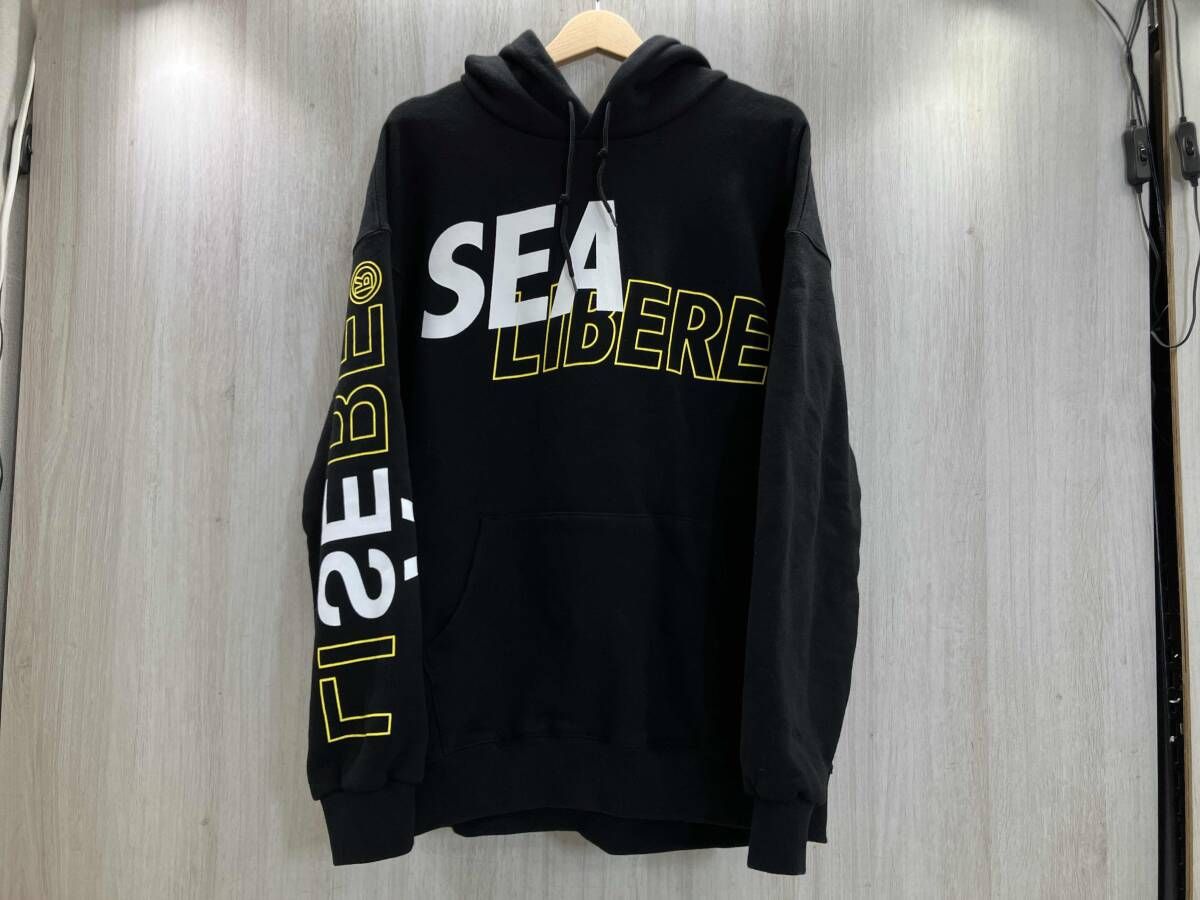 通年 LIBELE ×WIND AND SEA リベーレ ウィンダンシー ロゴパーカー 