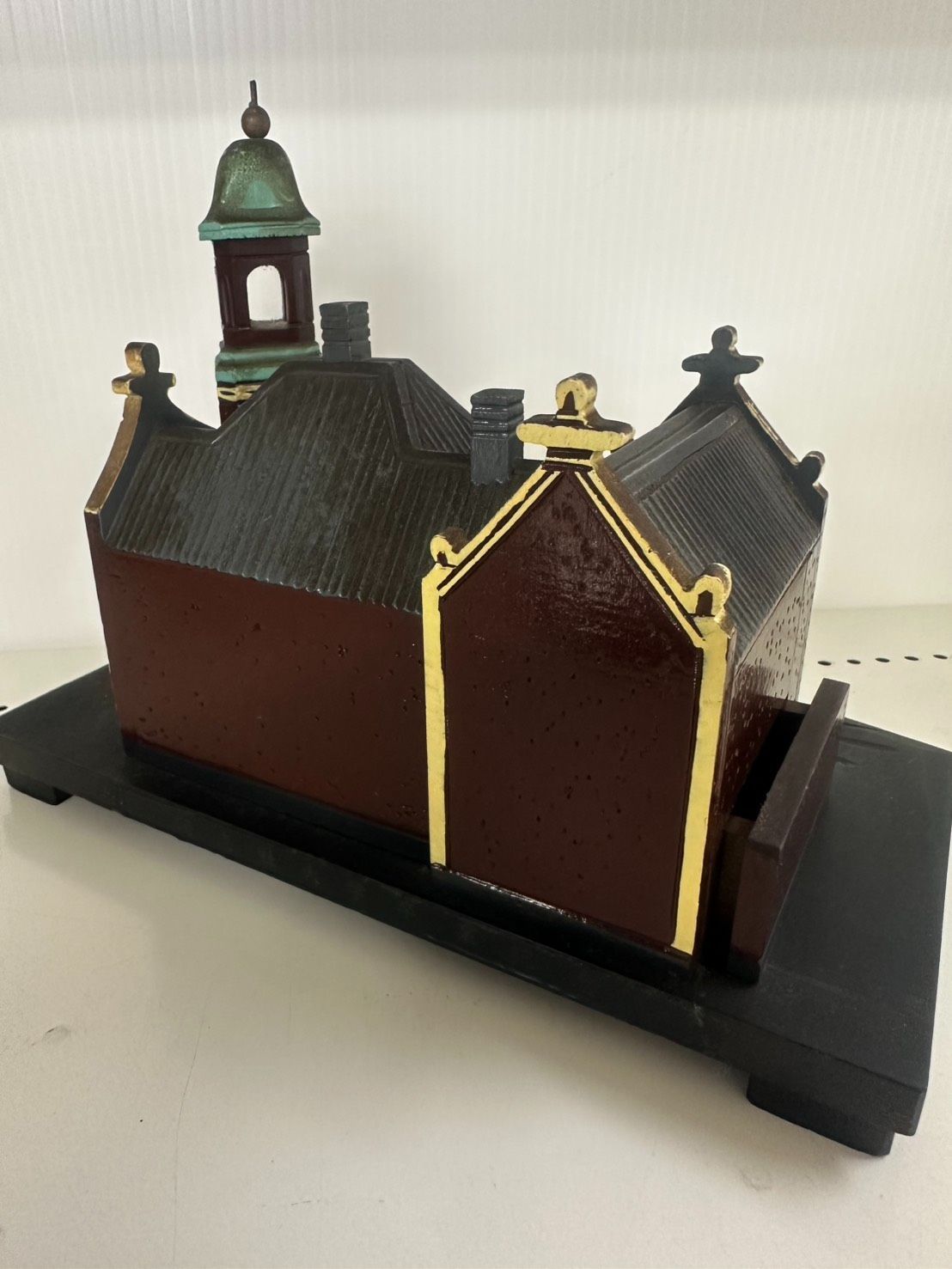 トップ ☆同志社大学 クラーク記念館型オルゴール 希少品】同志社大学