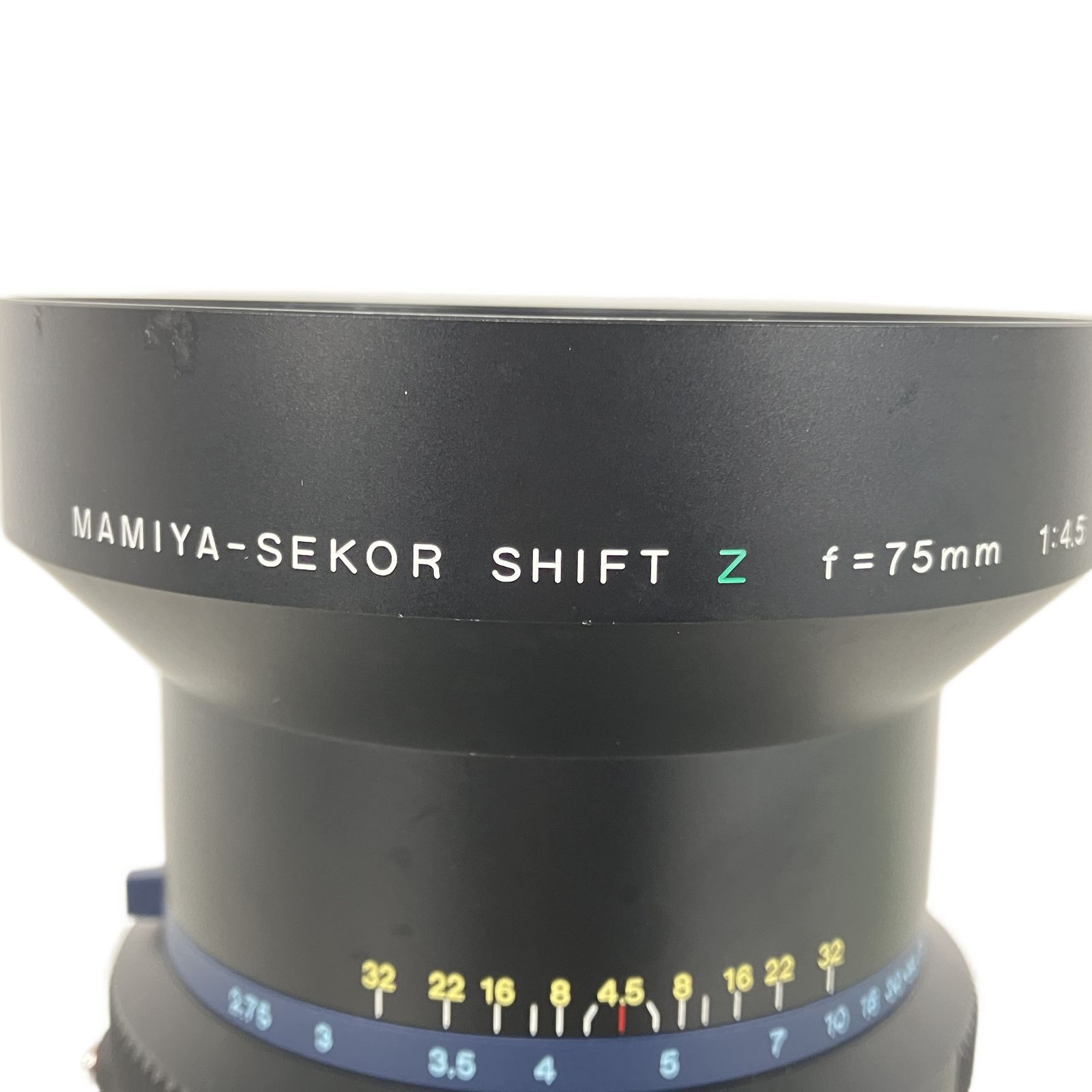 MAMIYA SEKOR SHIFT Z 75mm F4.5 W フィルム マニュアル レンズ