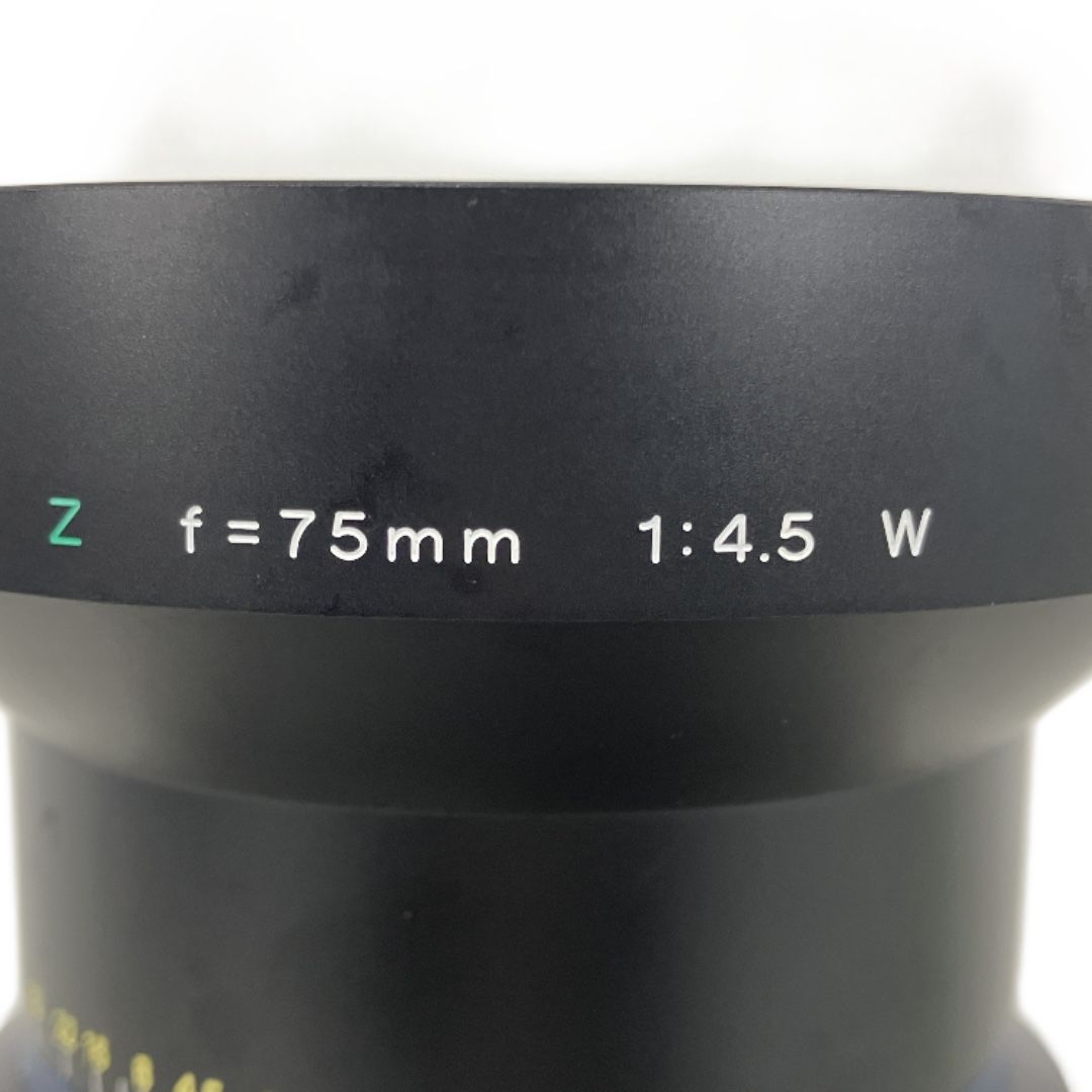 MAMIYA SEKOR SHIFT Z 75mm F4.5 W フィルム マニュアル レンズ