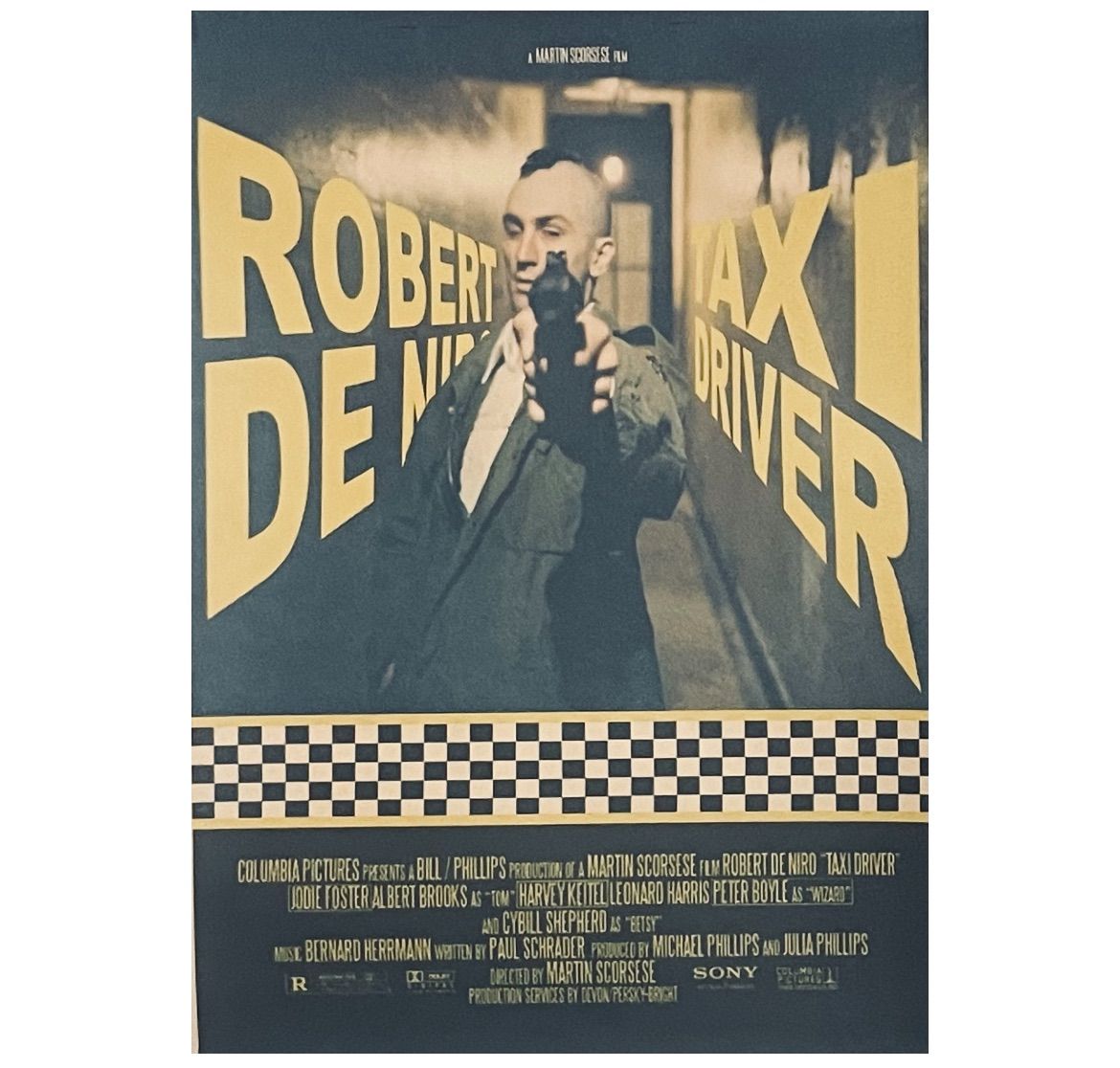K751A3 映画 タクシードライバー ポスター 洋画 レトロ ロバート