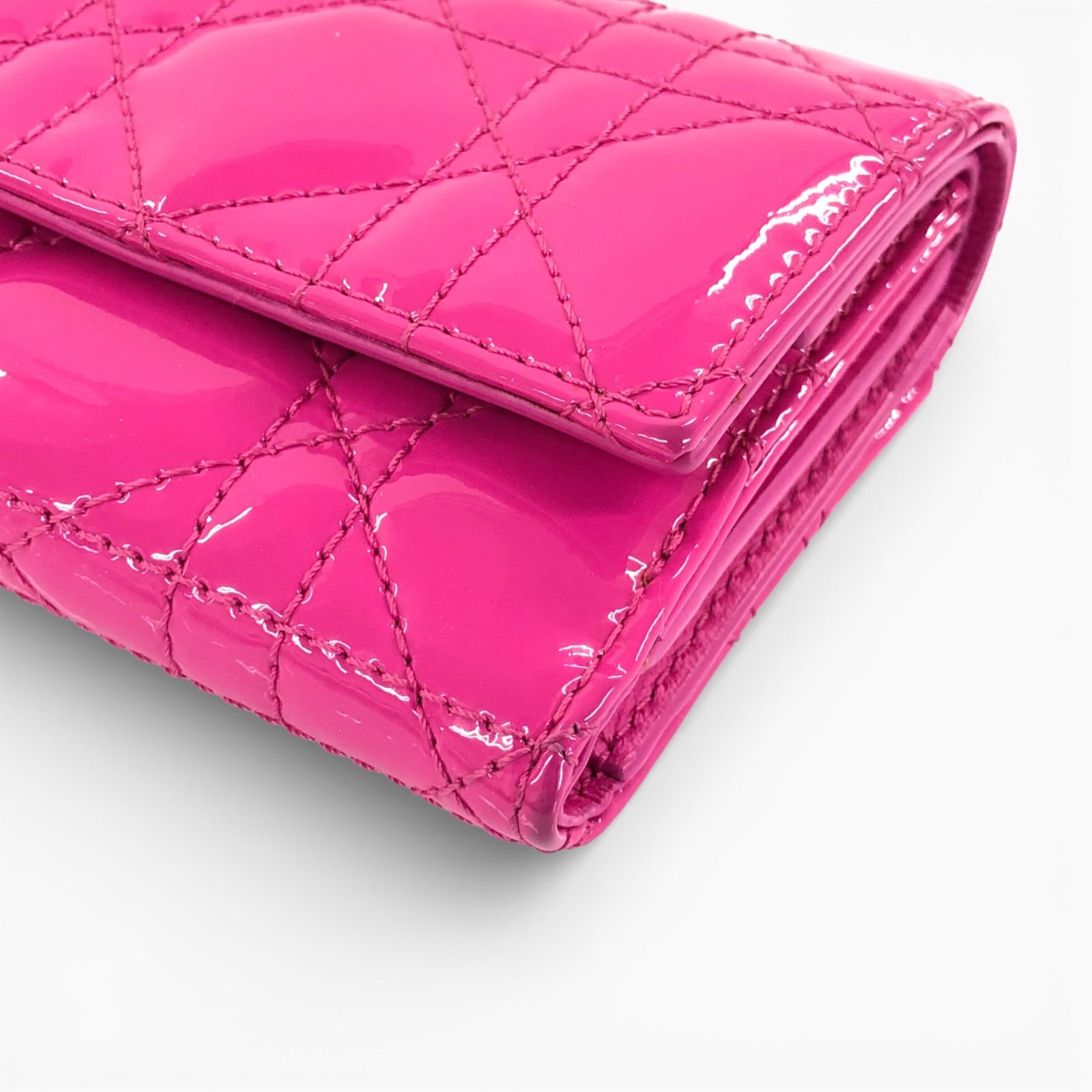 美品 Christian Dior ディオール レディディオールカナージュロータス