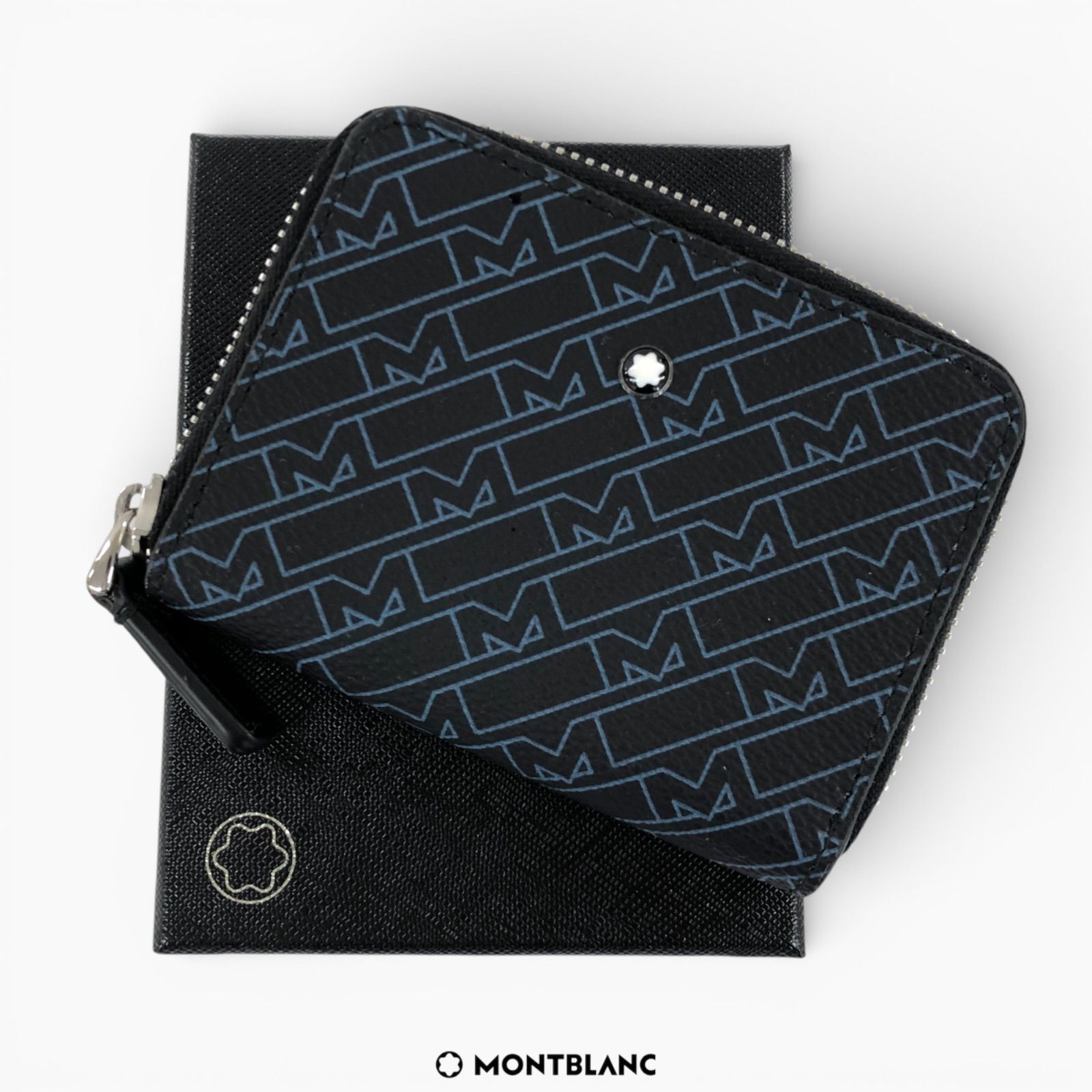 未使用 MONTBLANC モンブラン ラウンドファスナー コインケース - メルカリ