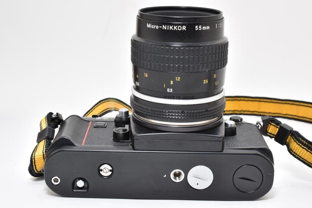 ☆極美品☆ニコン Nikon F3 HP 革レザーケース付き NIKKOR 55mm f2.8