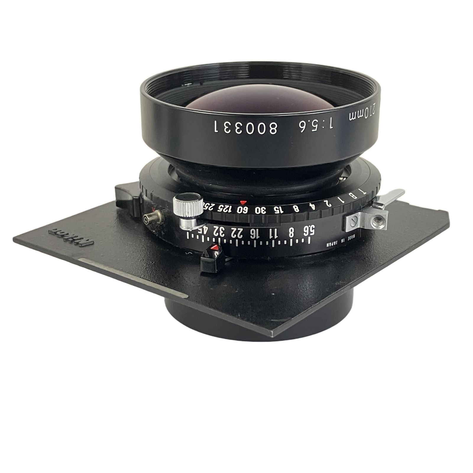 Nikon NIKKOR-W 210mm F5.6 COPAL1 [ジャンク品] Nikon NIKKOR-W 210mm F5.6 COPAL1 4x5インチ判 大判レンズ ジャンク