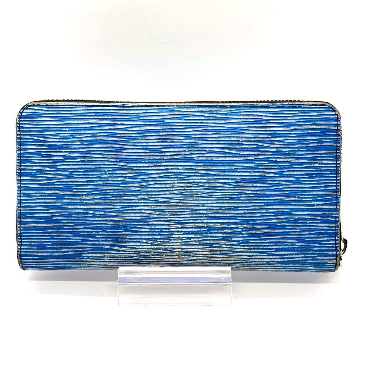 洒落感際立つ青革】 LOUIS VUITTON ルイヴィトン 長財布 エピ デニム