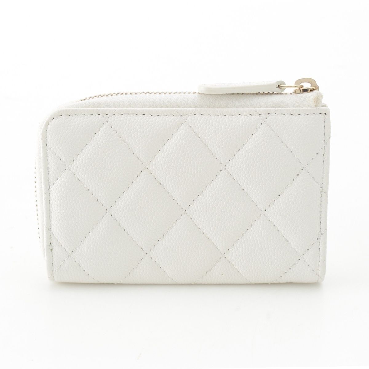 シャネル キャビアスキン ココマーク シャンパンゴールド金具