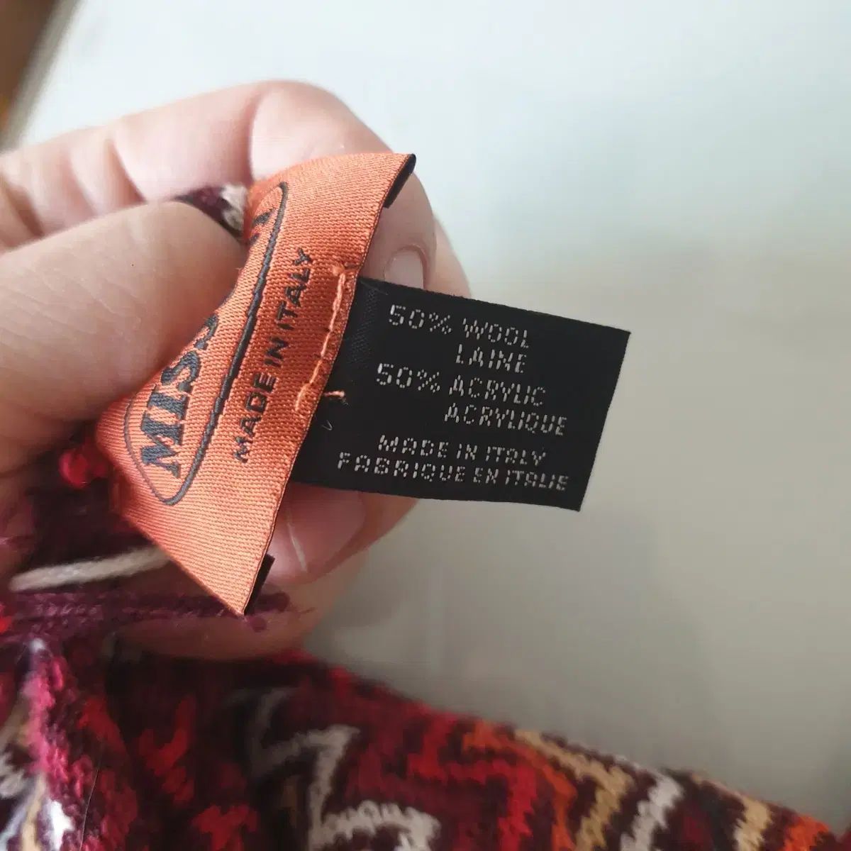 ミッソーニ　マフラー（イタリアで購入） ミッソーニ イタリア マフラー - メルカリ