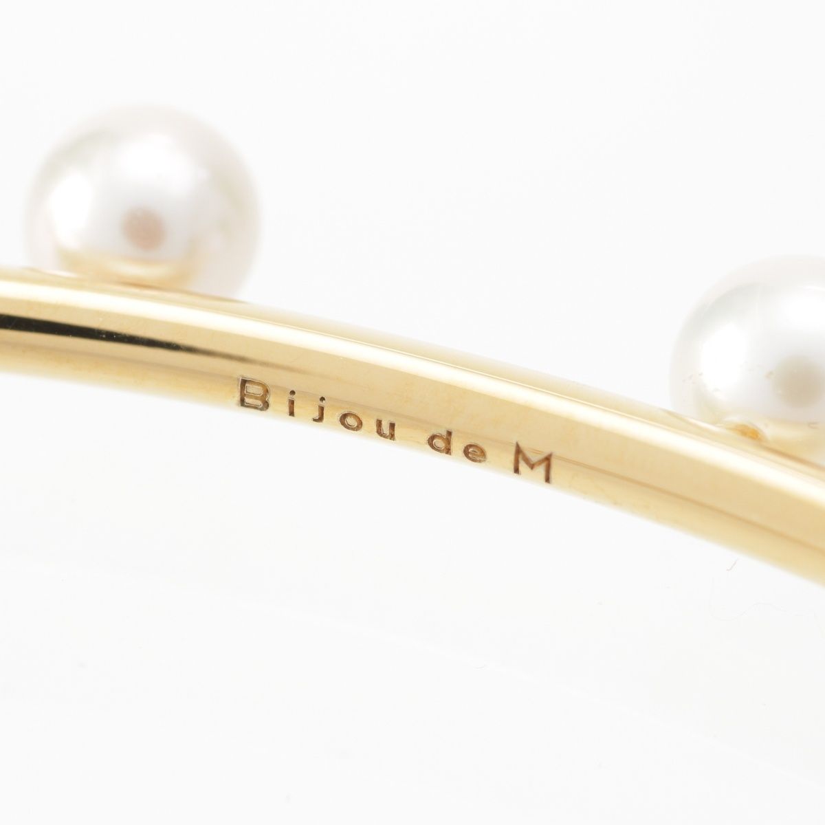 ビジュードエム Bijou de M パール チョーカー ネックレス 