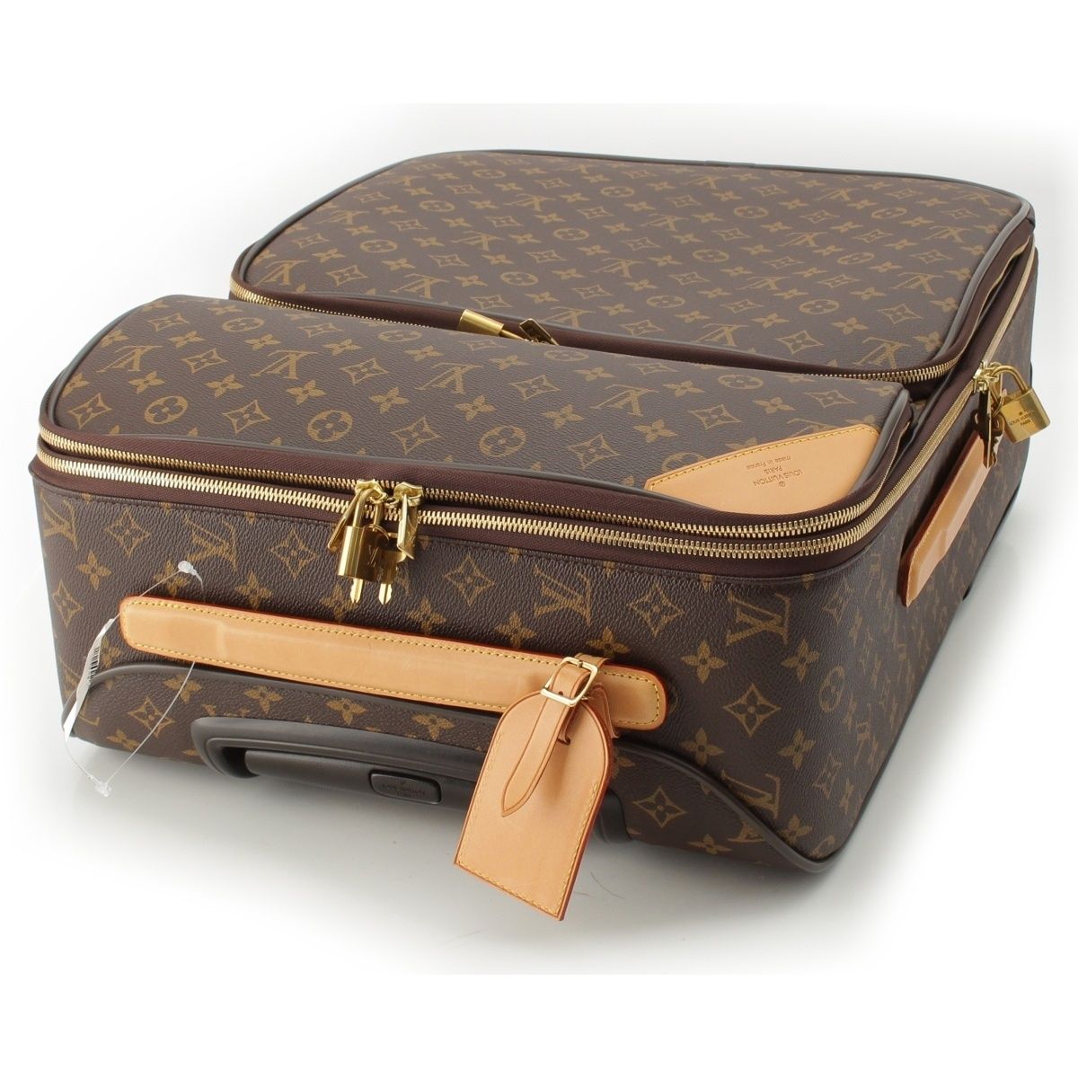 ルイヴィトン モノグラム ペガス55 レザー ビジネス キャリー バッグ