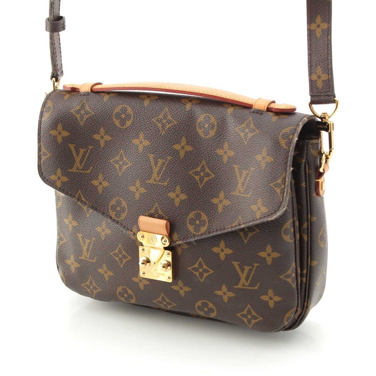 ルイヴィトン モノグラム メティス MM レザー 2WAY ショルダーバッグ