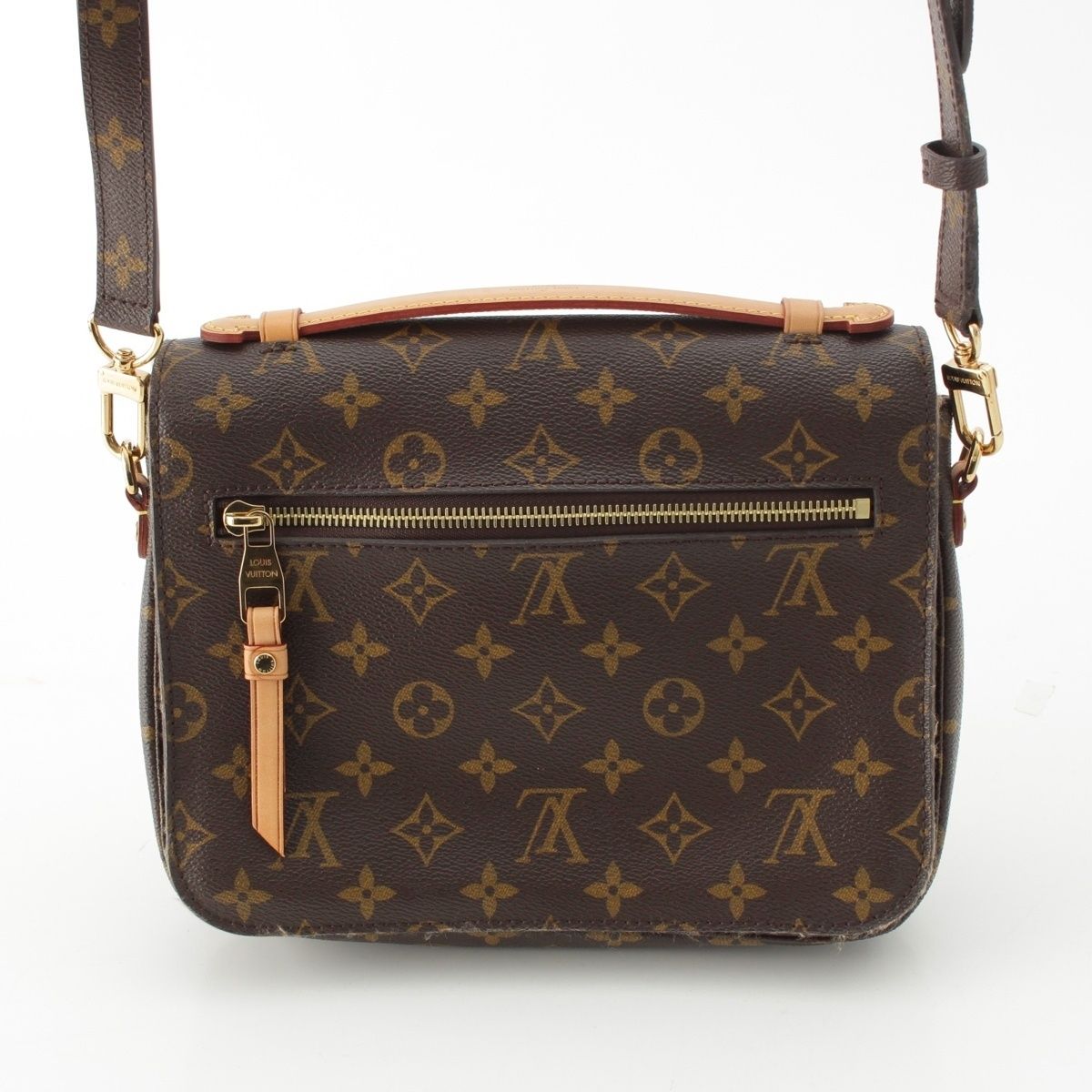 ルイヴィトン モノグラム メティス MM レザー 2WAY ショルダーバッグ