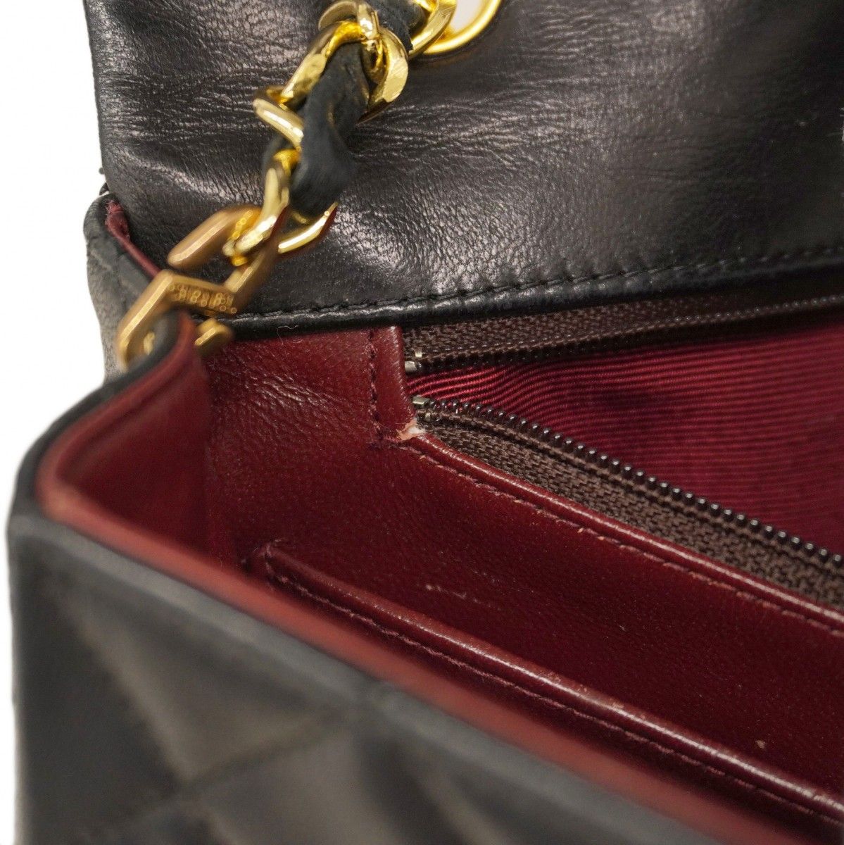 ☆SALE【5pb2964】シャネル ショルダーバッグ マトラッセ ラムスキン