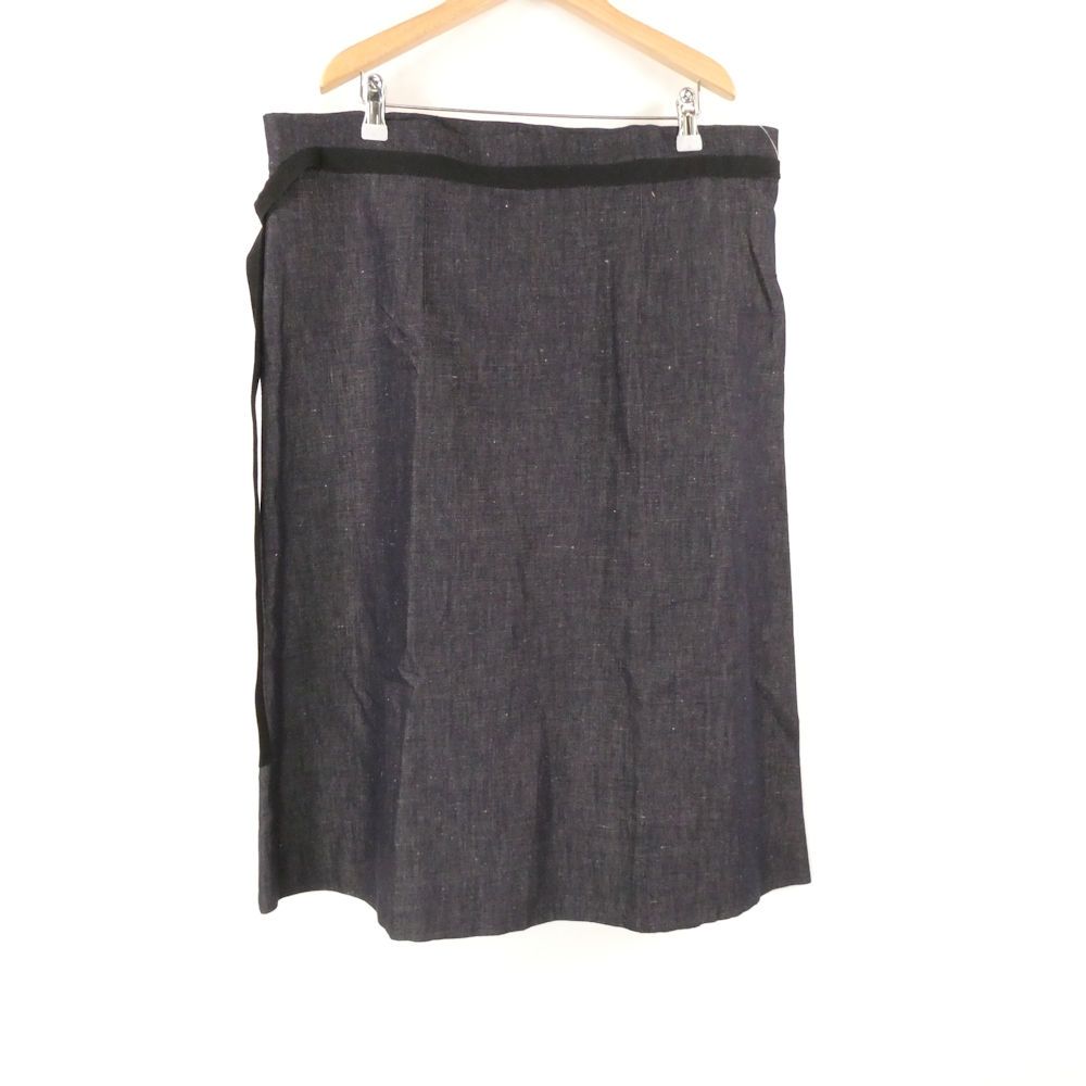 美品 Smaxmara エスマックスマーラ デニムスカート 40 Mサイズ相当