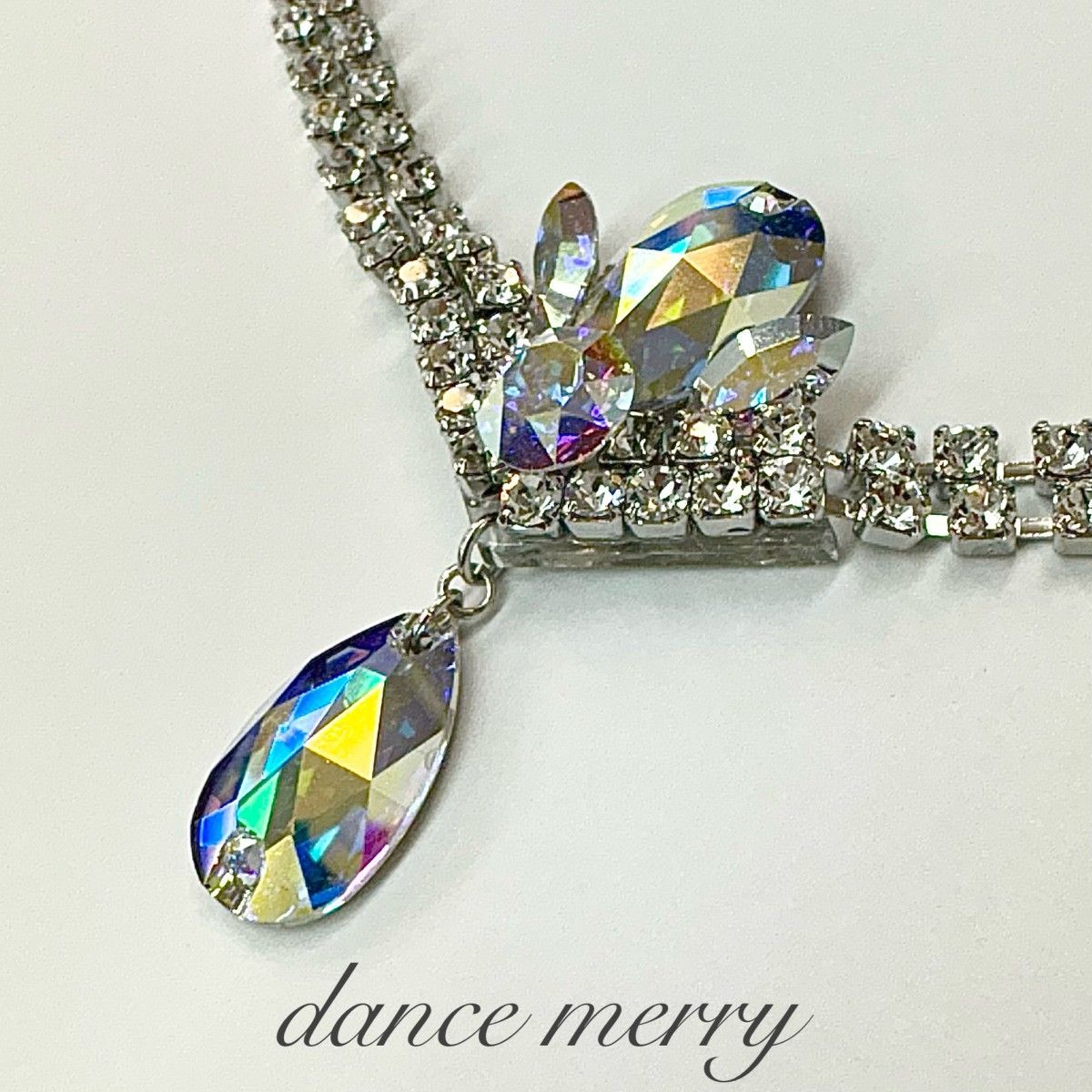 新品 豪華 社交ダンス ネックレス ステージ ウエディング デモ