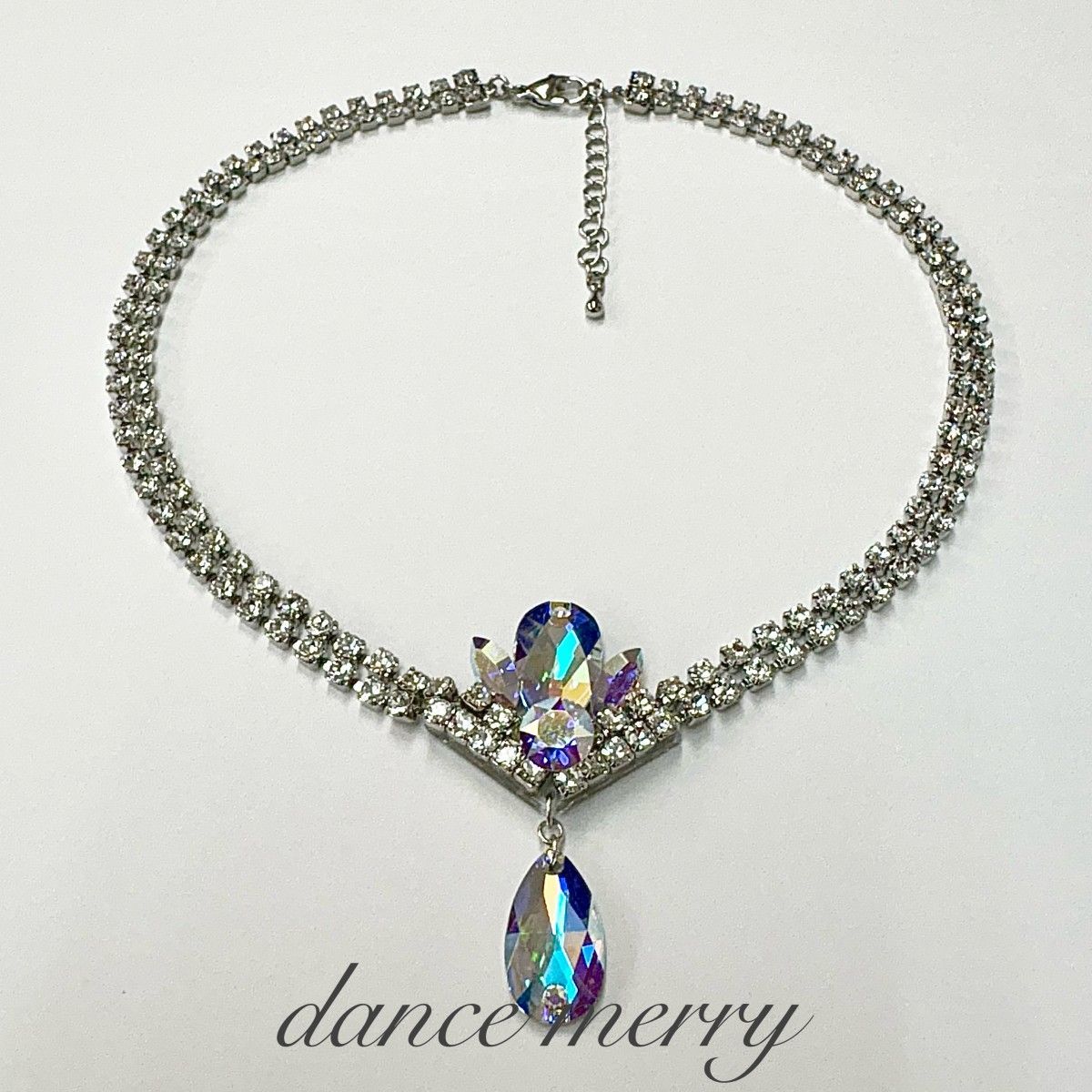 B139★新品/豪華!!スワロフスキー/ネックレス/大粒3本ロング☆社交ダンス SPARKLING DC ネックレス／ローズゴールド｜大丸松坂屋オンライン