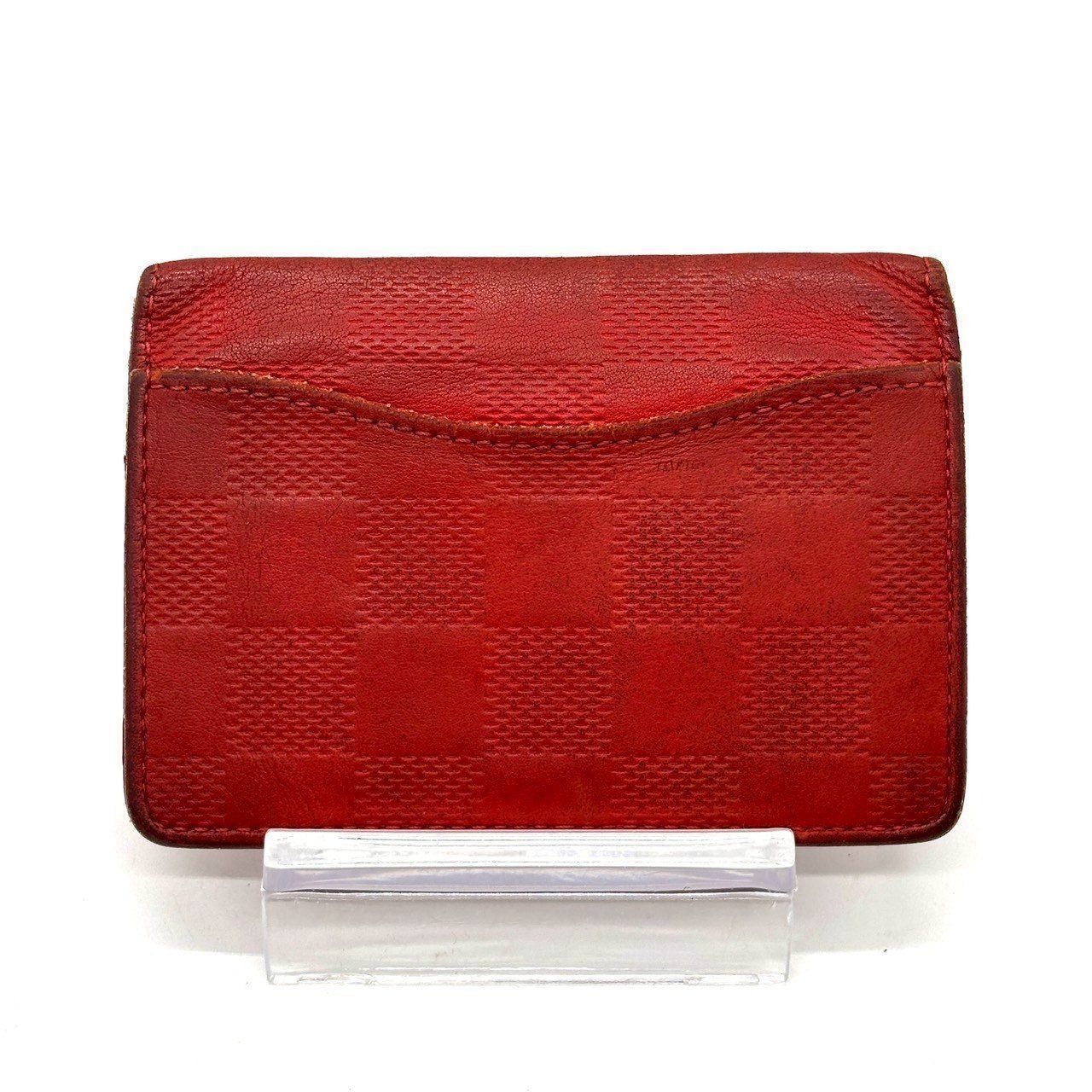 洗練宿す深紅美】 LOUIS VUITTON ルイヴィトン ダミエ アンフィニ