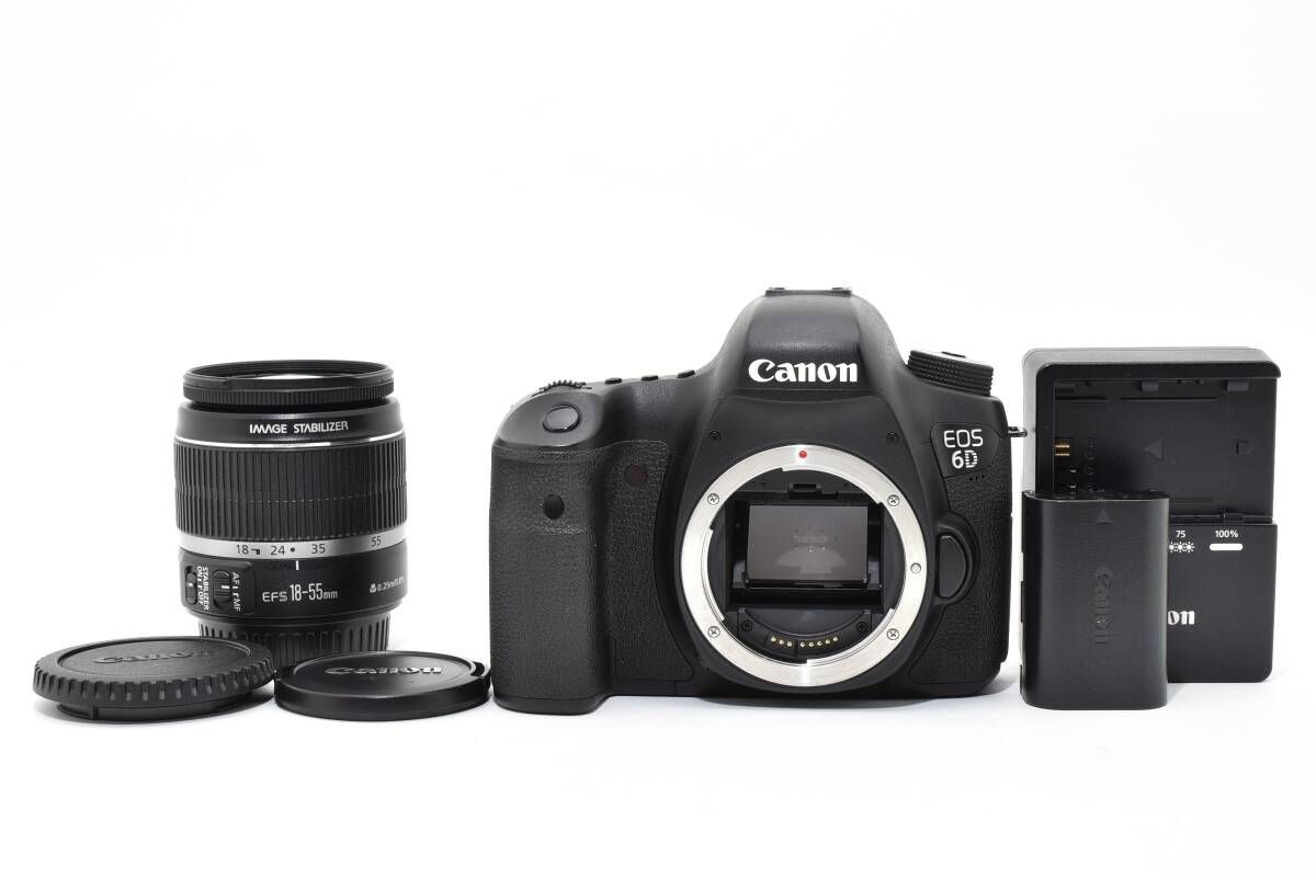 ☆極美品☆【ショット数 33,003回】 キャノン CANON EOS 6D + EF-S 18 
