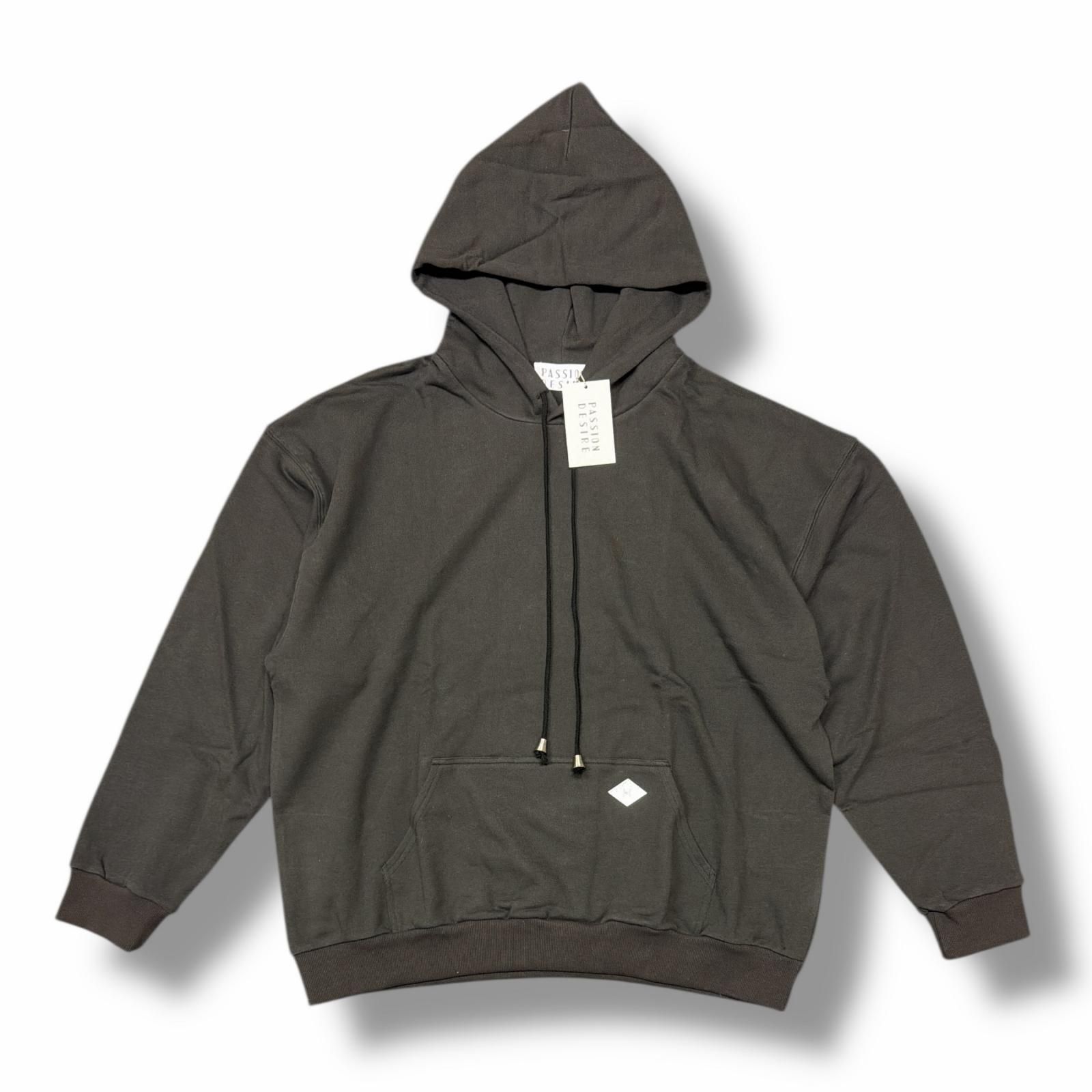 参考上代28380円 未使用 el conductorH 25SS COTTON HOODED SWEATER コットンスウェットフーディー パーカー コンダクター PD25SC06 ブラック 4 （4581M） 参考上代28380円 未使用 el conductorH 25SS COTTON HOODED SWEATER