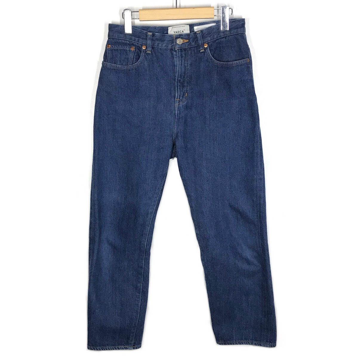 倉吉店】 中古 YAECA | ヤエカ デニムパンツ クロップドテーパード
