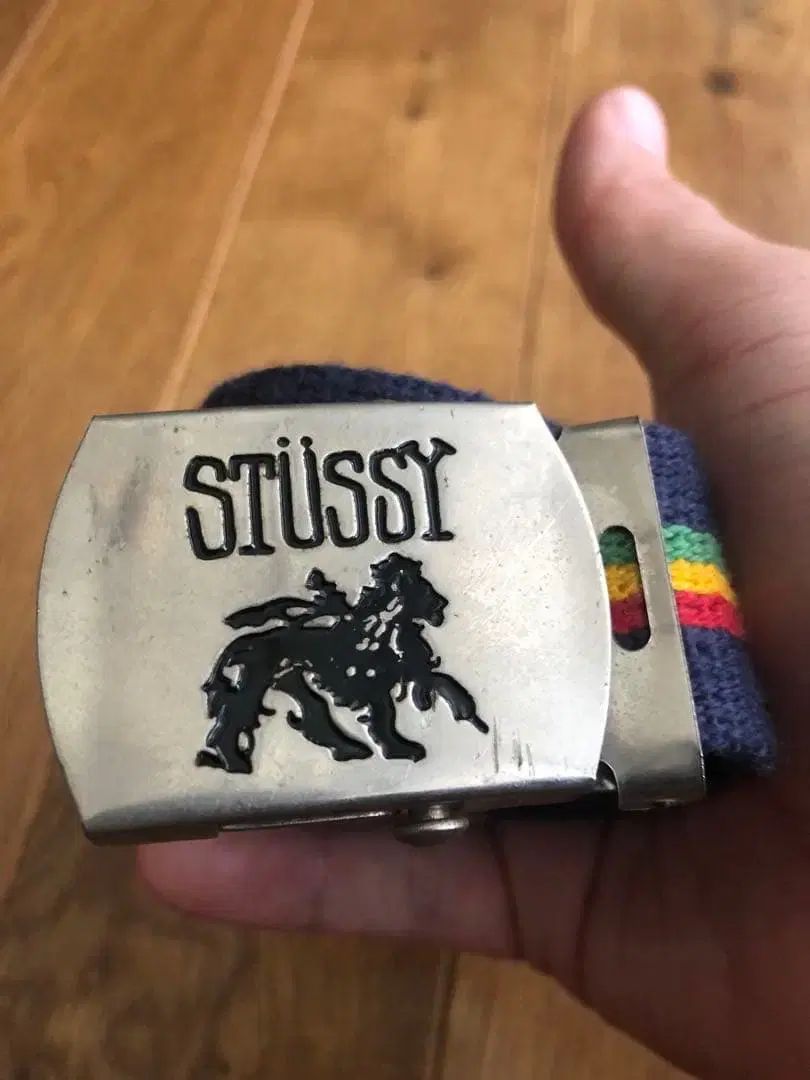STUSSY Old STUSSY ラスタライオン ベルト STUSSY Old STUSSY ラスタライオン ベルト STUSSY Old STUSSY ラスタ