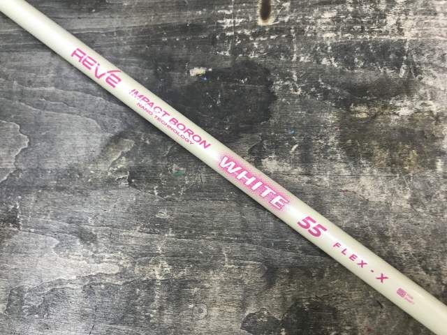狭山□【中古】 シャフト REVE IMPACT BORON WHITE 5（X