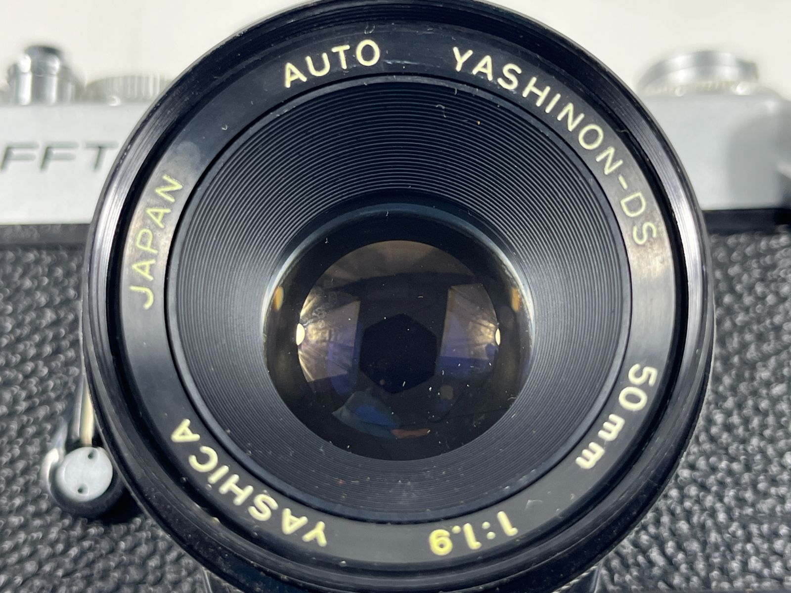 ジャンク品 YASHICA ヤシカ FFT AUTO YASHINON-DS 50mm 1:1.9 ケース