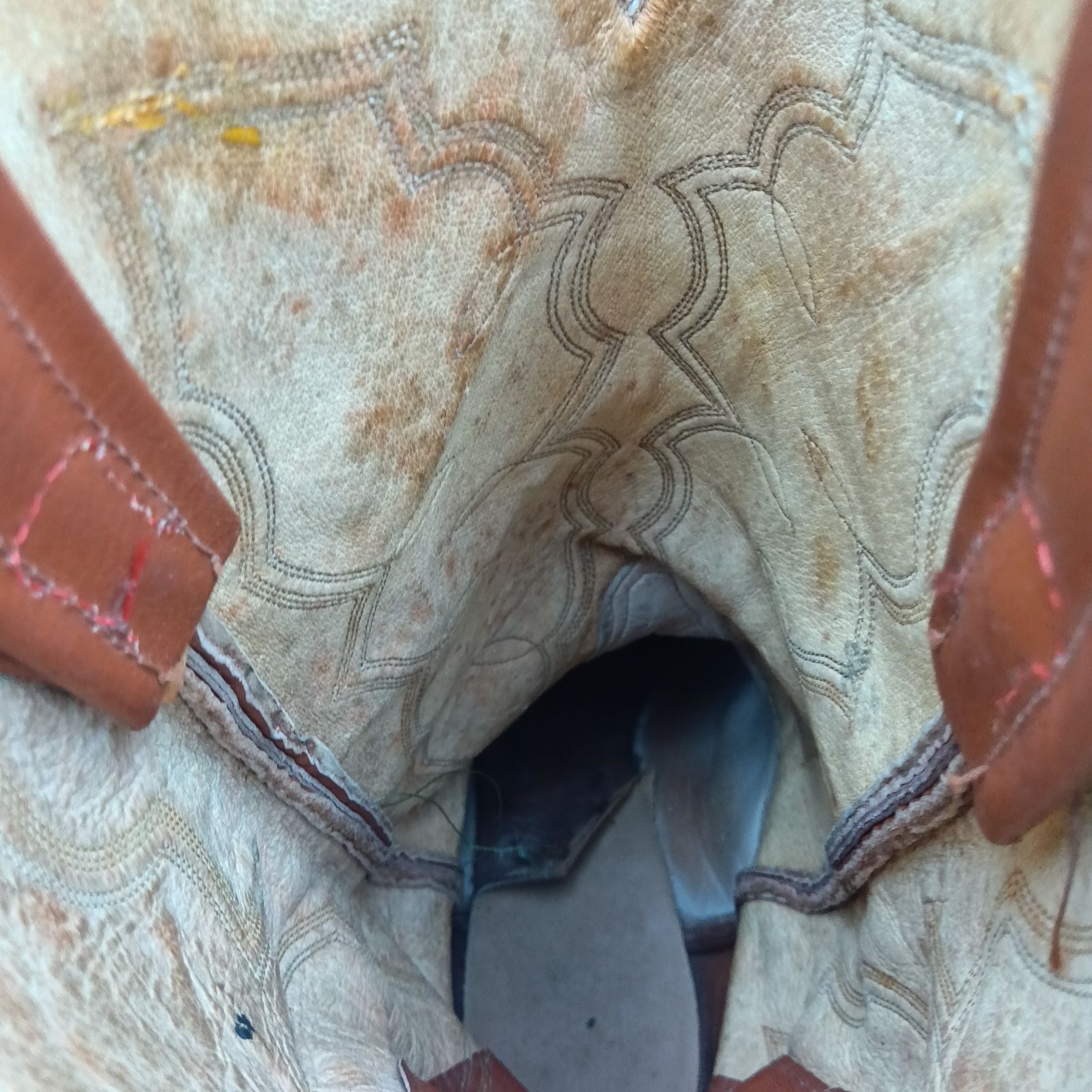 ウェスタンブーツ ブラウン