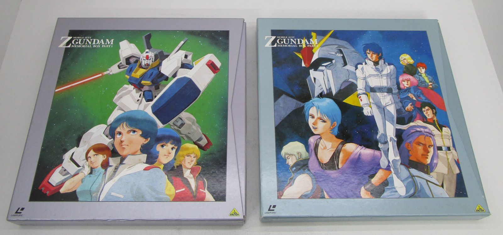 LD 機動戦士Zガンダム メモリアルボックス Part1+Part2 LD-BOXセット