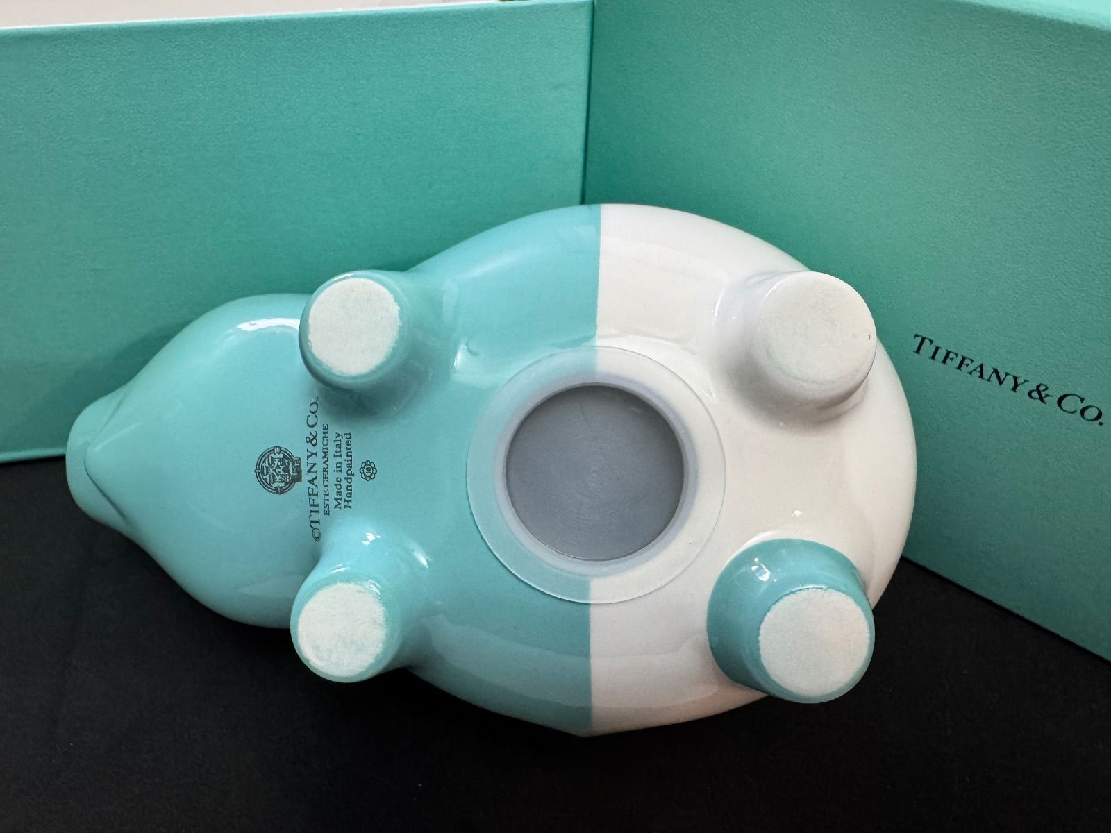 ティファニー ピギーバンク 貯金箱① - メルカリ