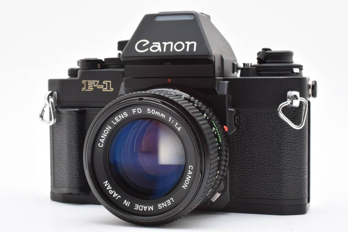 Canon New F-1 AEファインダー レンズセット 露出計OK 1783 □ 美品 □ キヤノン Canon New F-1 AEファインダー レンズセット