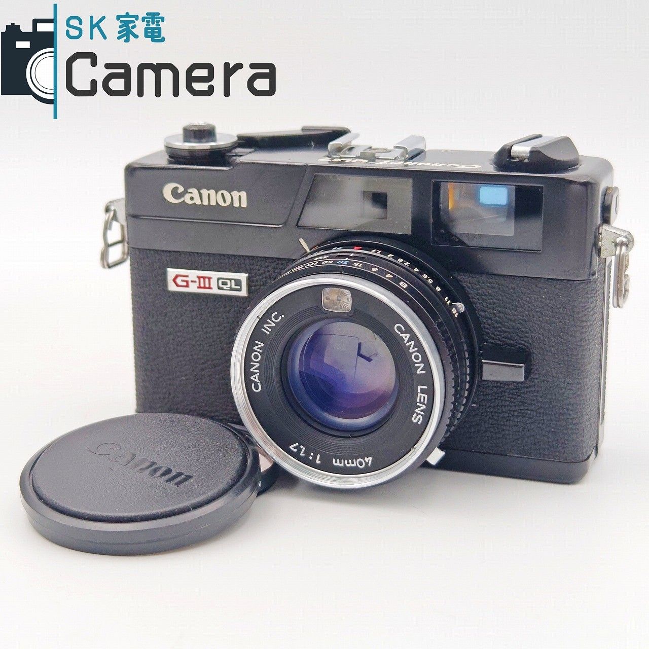 中古】 Canon Canonet QL17 G-III QL 40mm F1.7 ブラック キャノン