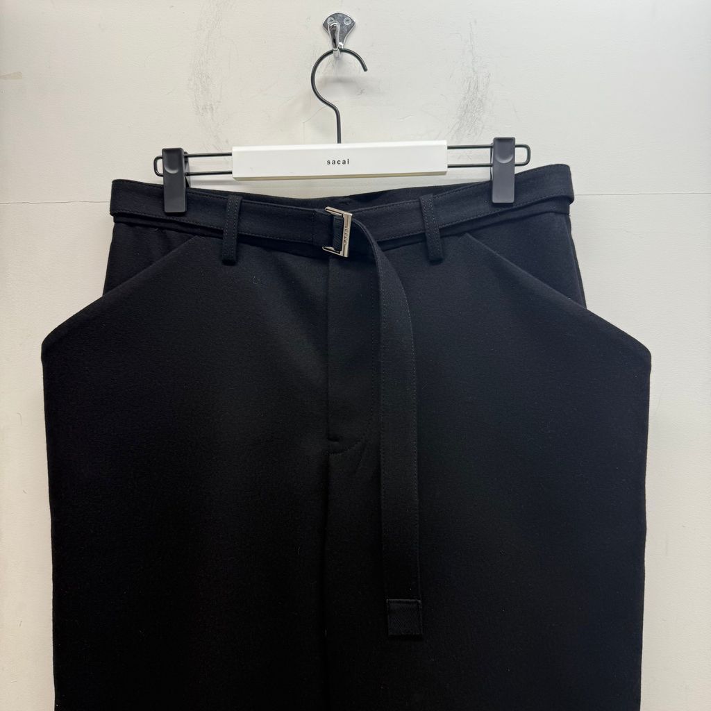 新品 25AW sacai(サカイ) Wool Melton Pants sacai 25aw wool melton pants サイズ2 org.jpg