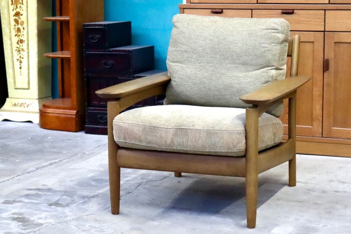 GMIK739B○karimoku / カリモク 1人掛けソファ シングルソファ アーム