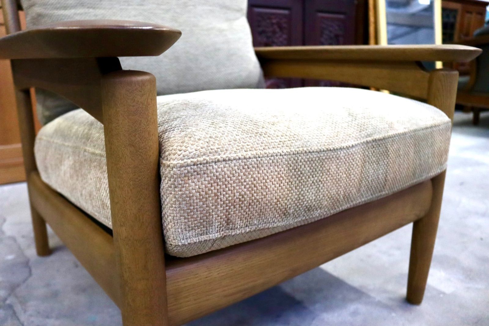 GMIK739B○karimoku / カリモク 1人掛けソファ シングルソファ アーム