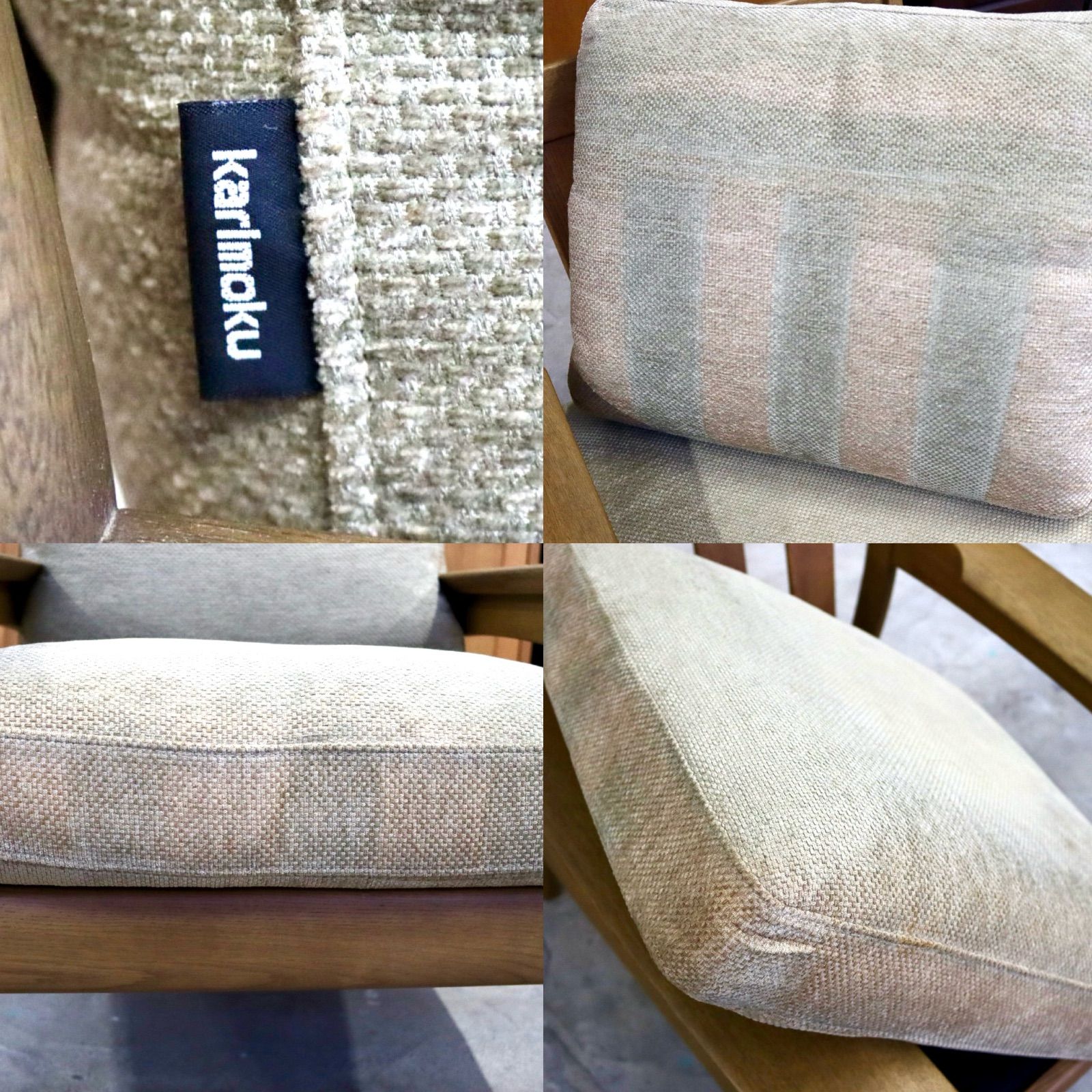 GMIK739B○karimoku / カリモク 1人掛けソファ シングルソファ アーム