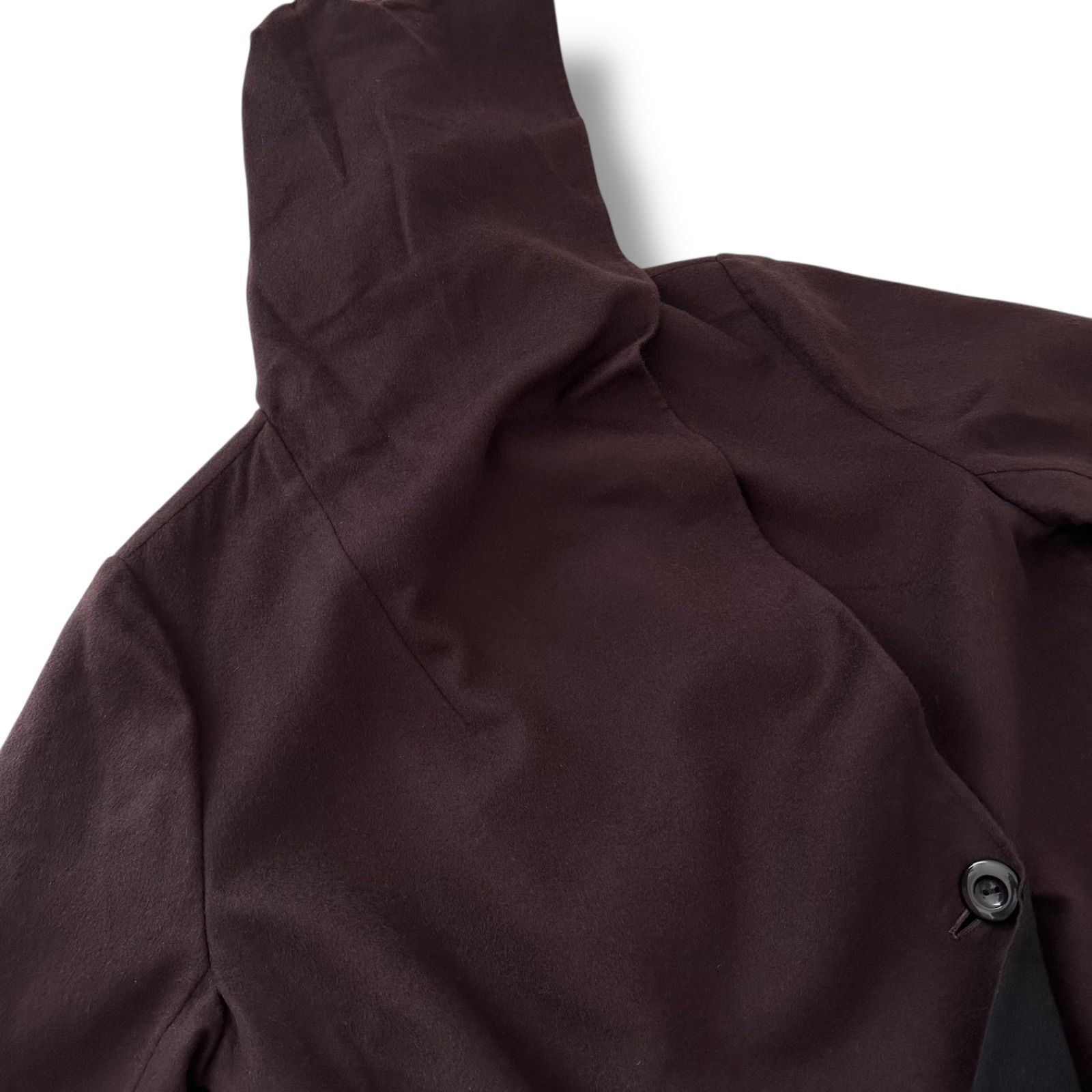 レリアン ロロピアーナ生地 カシミヤ100% リバーコート ダブルフェイス