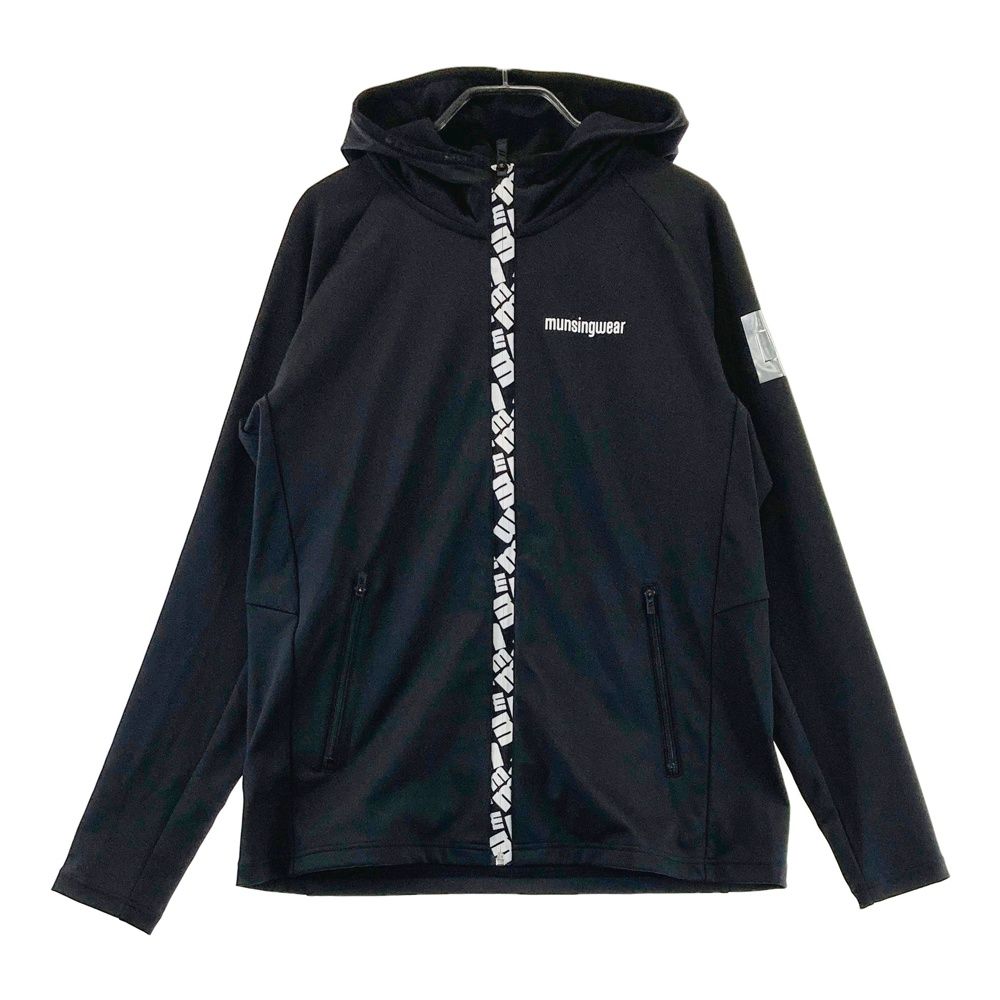 サイズ：L MUNSING WEAR マンシングウェア ジップジャケット パーカー